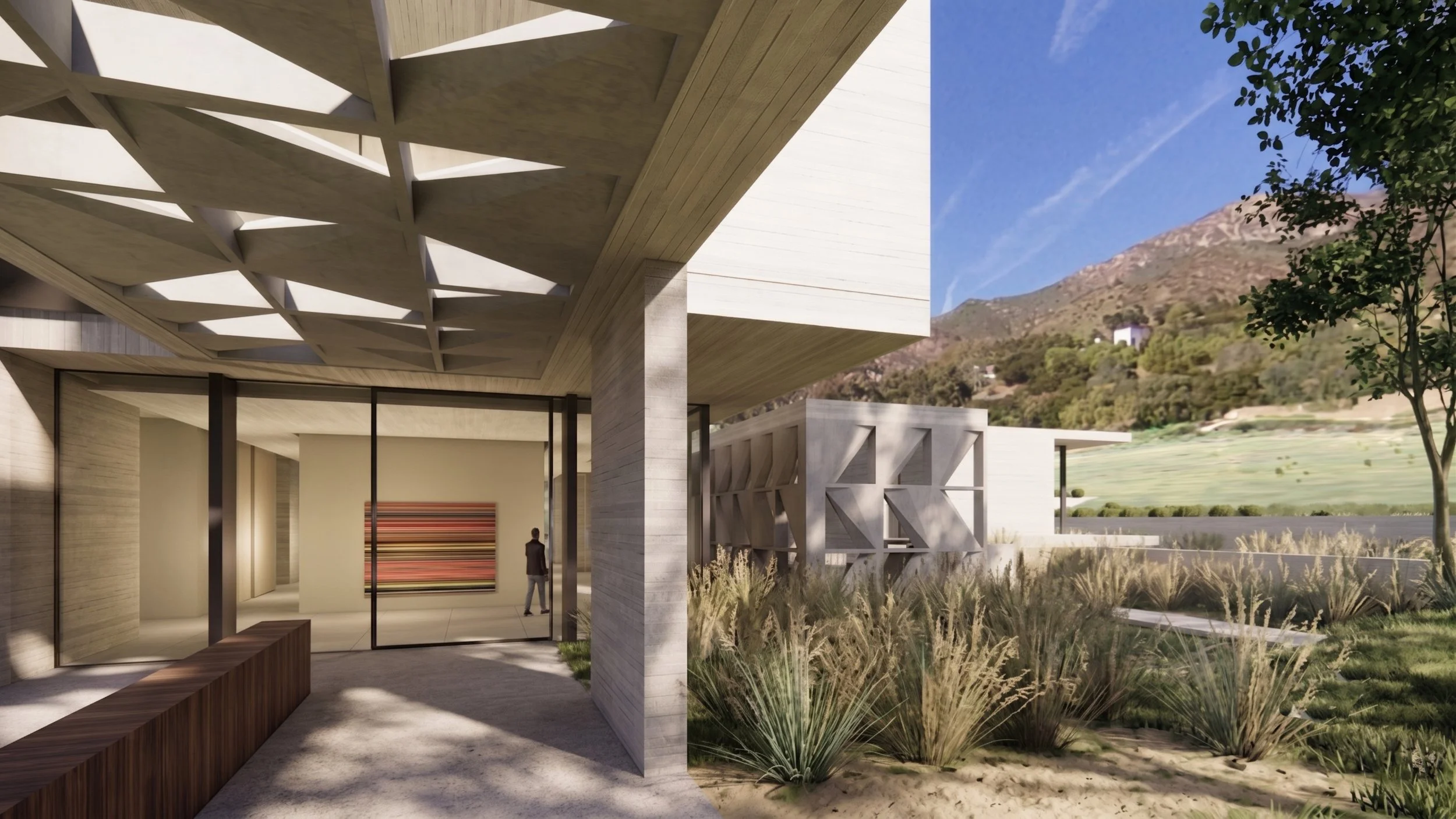 donaldson-partners-nine-fold-house-montecito-arrival-courtyard-folded-skylight.jpg