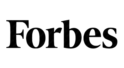 The Forbes logo in black text on a white background.