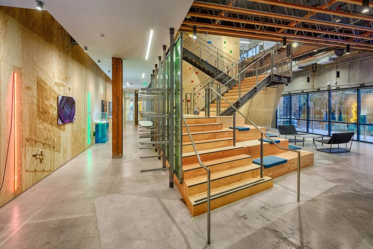 google-goleta-maker-space-stair-art-corridor.jpg