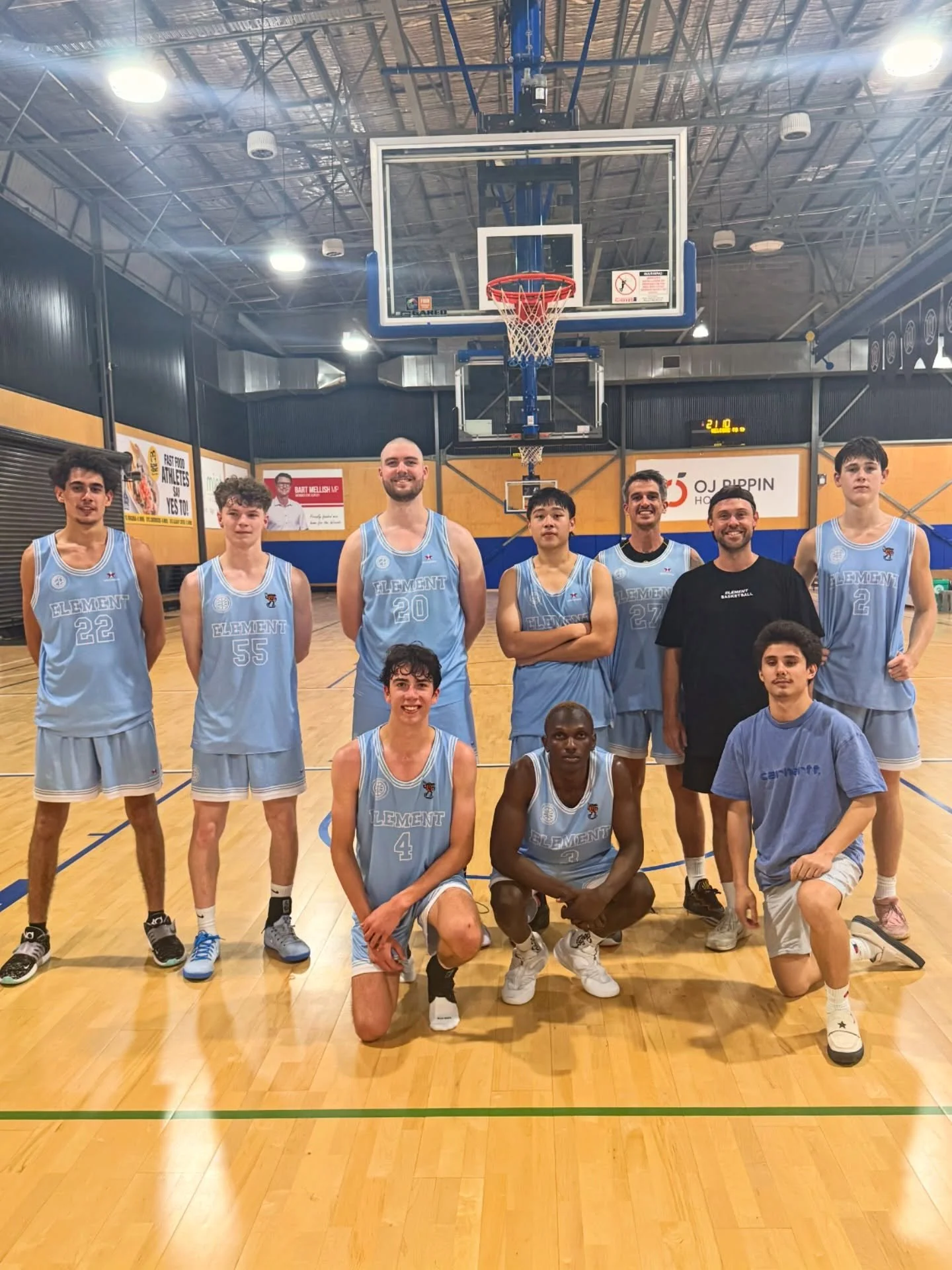 The fellas came up against the undefeated Aspley Devils tonight in the Div 2 Premier League semi-final.

It was a really fun game that went to overtime, but unfortunately the Devils were too good in the end.

Proud of our Element Basketball White squ