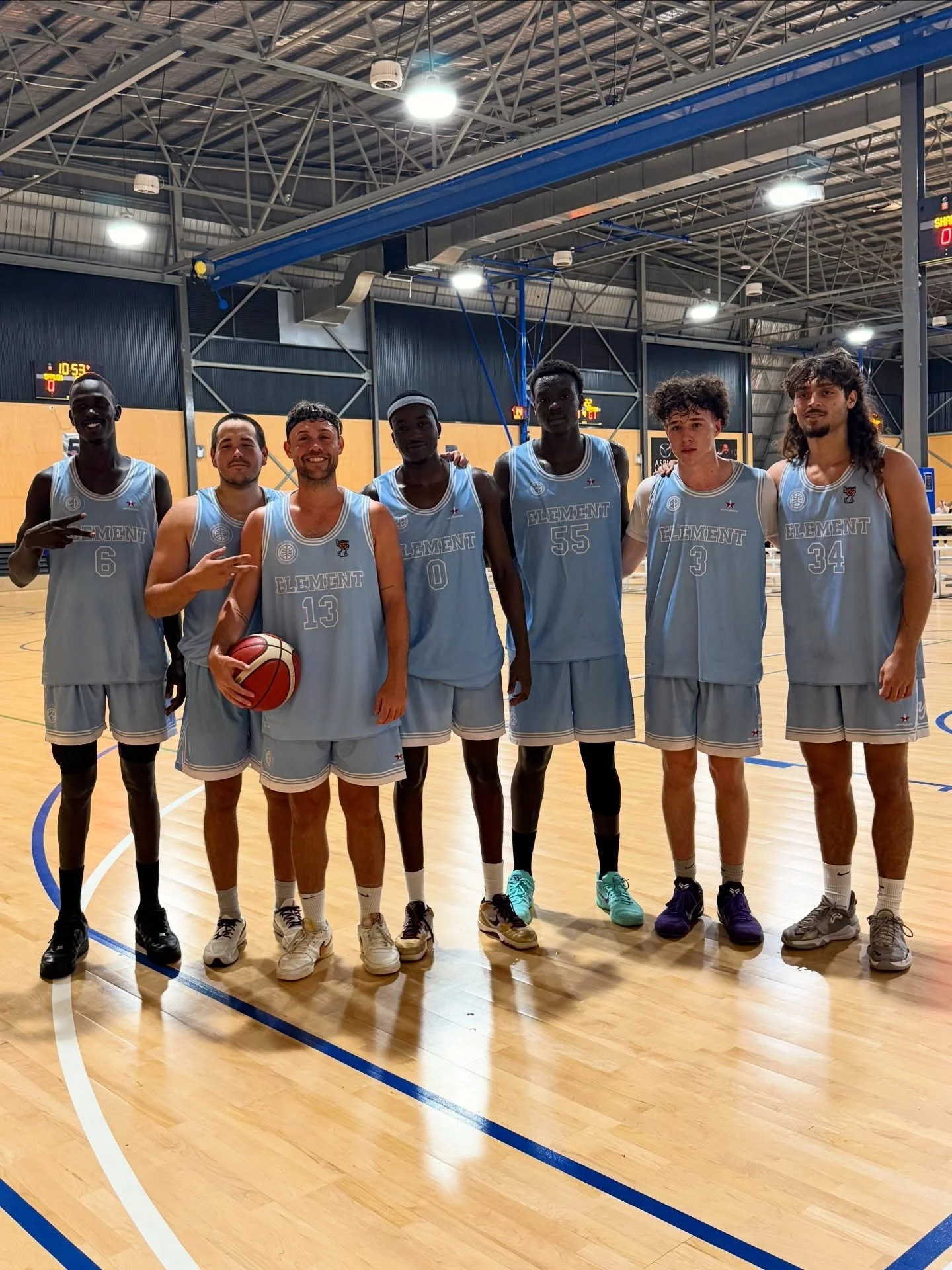 Element Basketball 
Summer 25/26 Northside Wizards Div 1 Premier league team.
13 different players on the roster over the course of this season and still struggled for numbers due to injuries, QSL commitments and players leaving for college. 
Found s