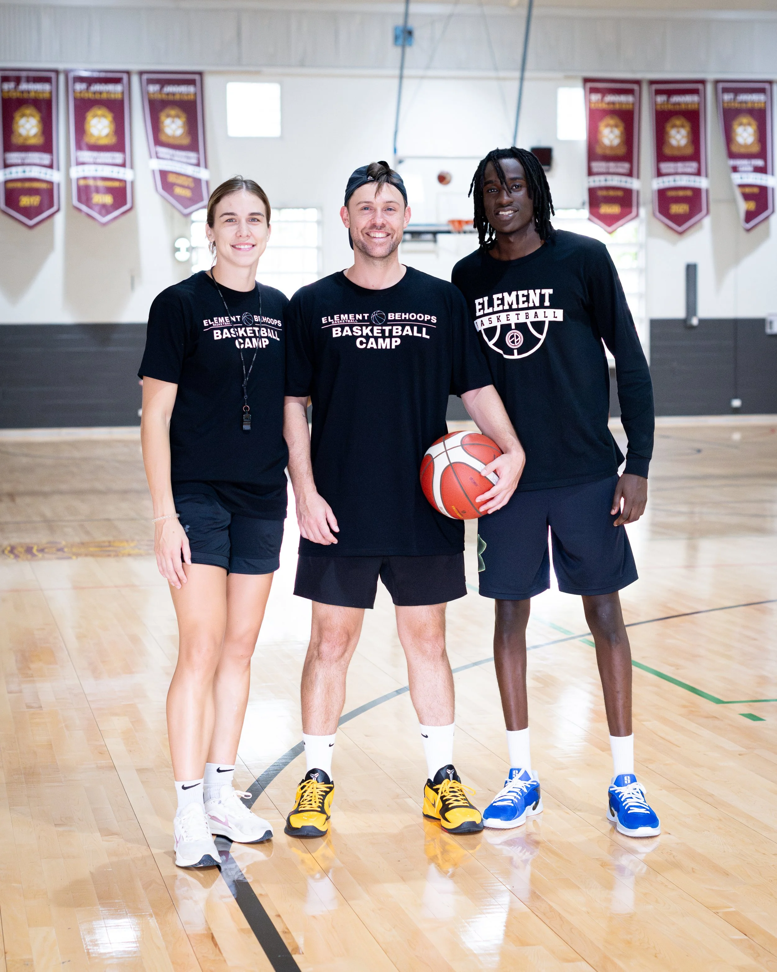 Element Basketball and BEHoops Erin Bollmann camp