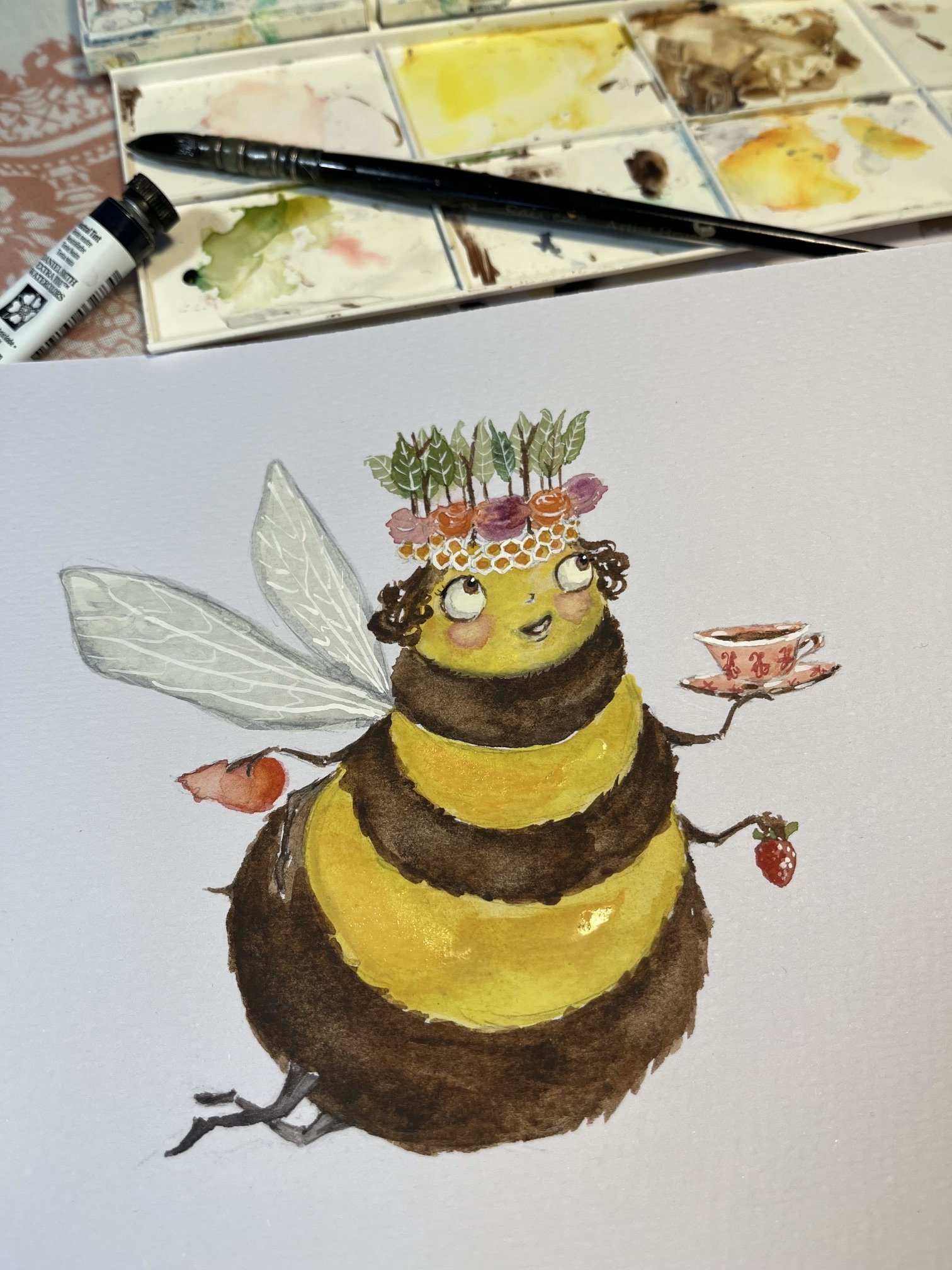 Queen Bee painted art.jpg