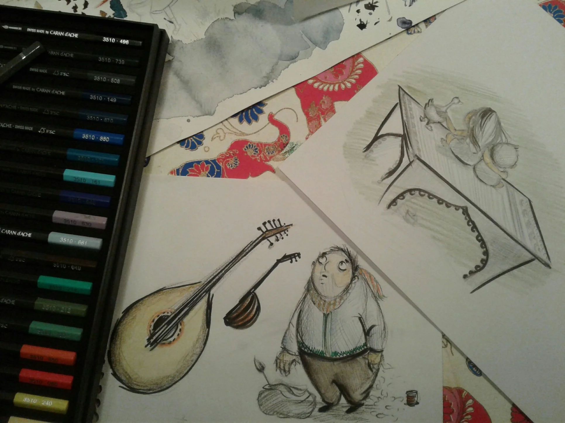 Father Oud Player from 'The Voyage'