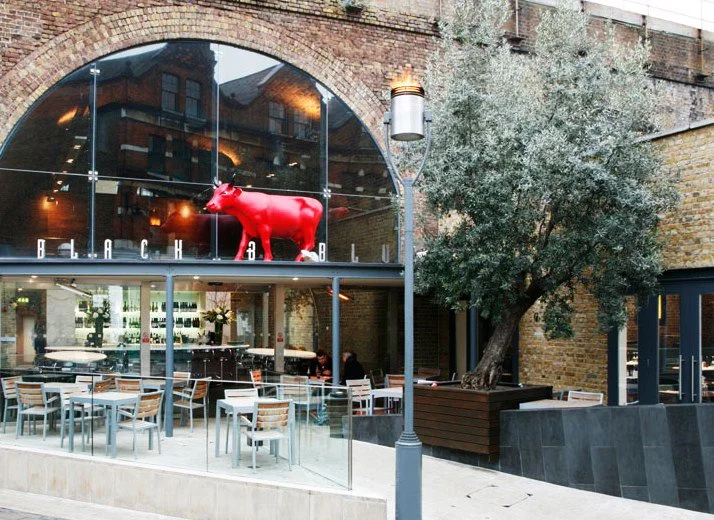 Modern architectural restaurant renovation, extension, refurbishment and interiors.
