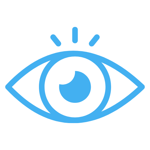 Eye icon representing clarity