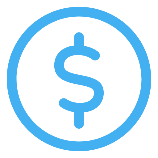 Dollar sign icon representing margin