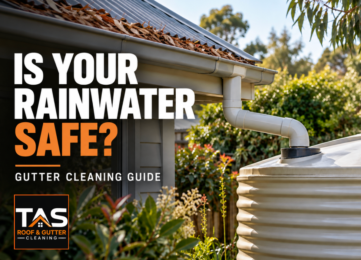 Why Gutter Cleaning Is a Health Issue (Not Just a Chore) If You Drink Rainwater