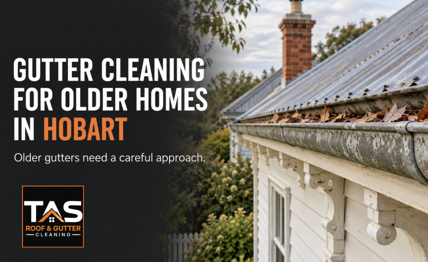 Gutter Cleaning for Older Homes in Hobart: What's Different