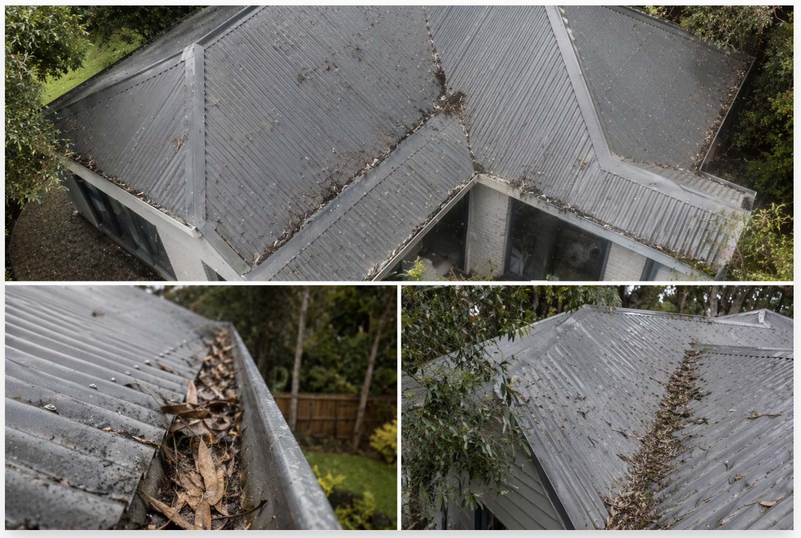 roof drone inspection gutter cleaning hobart kingston