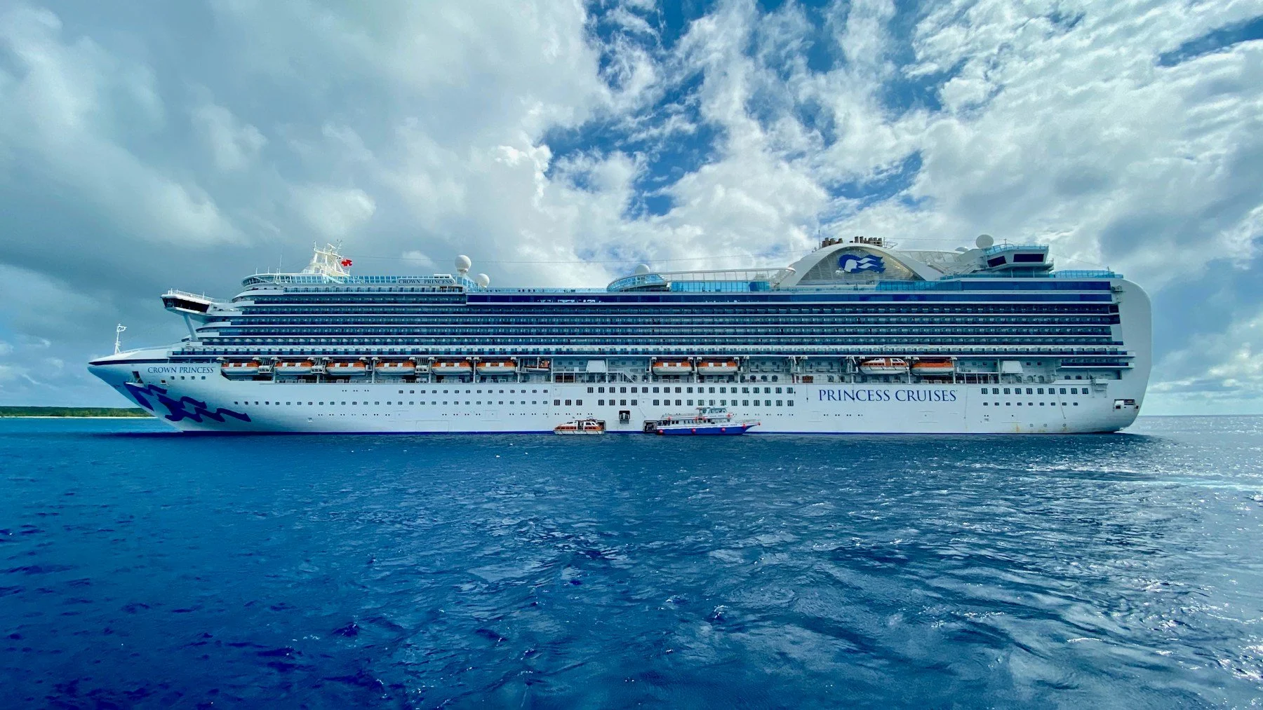 Crown Princess, the ship used for the eleven-night Baja California and Sea of Cortez voyage.