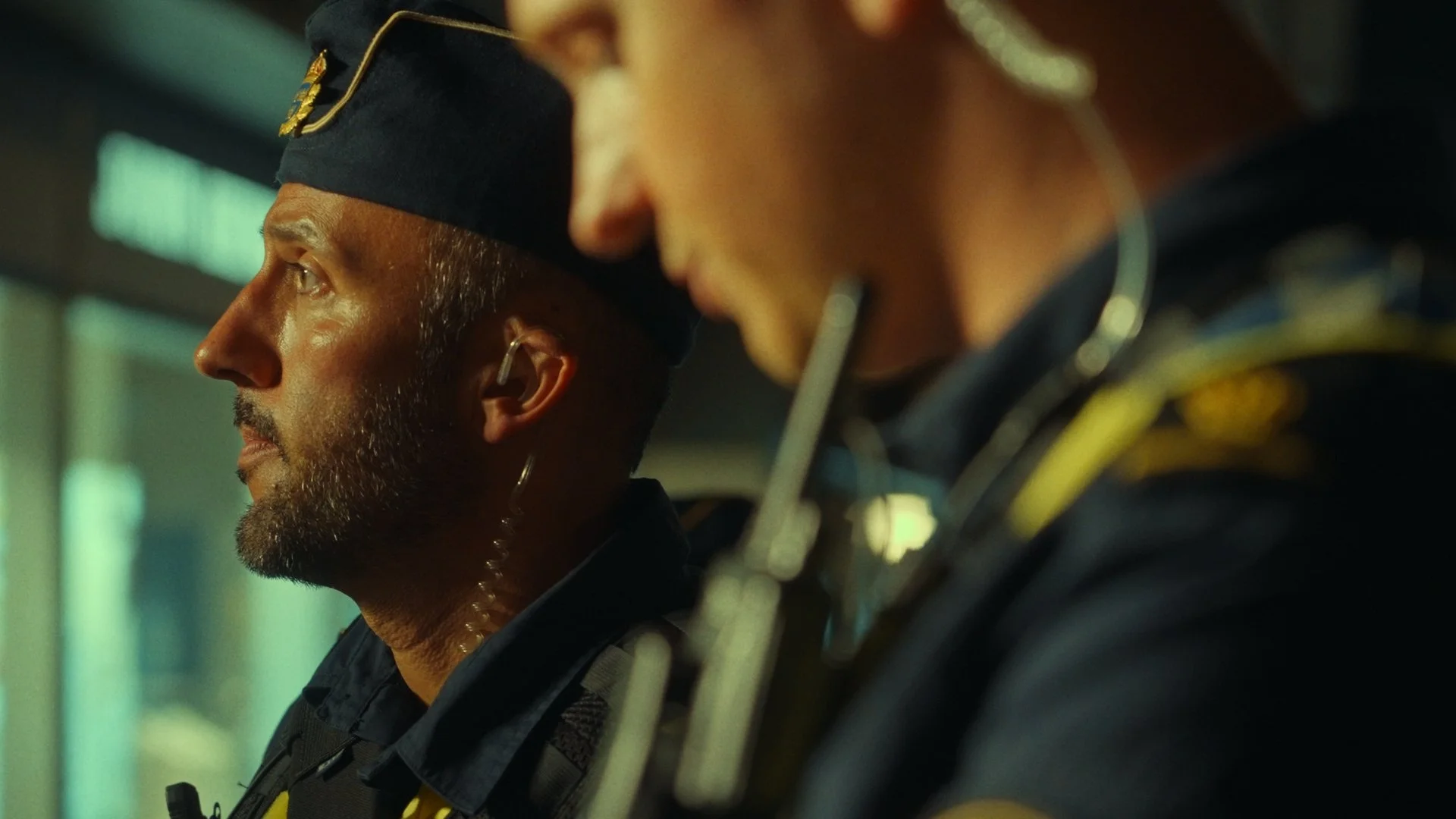 A still image from Poliserna i våldsvågen season 3 color graded by Emmy kindstrand