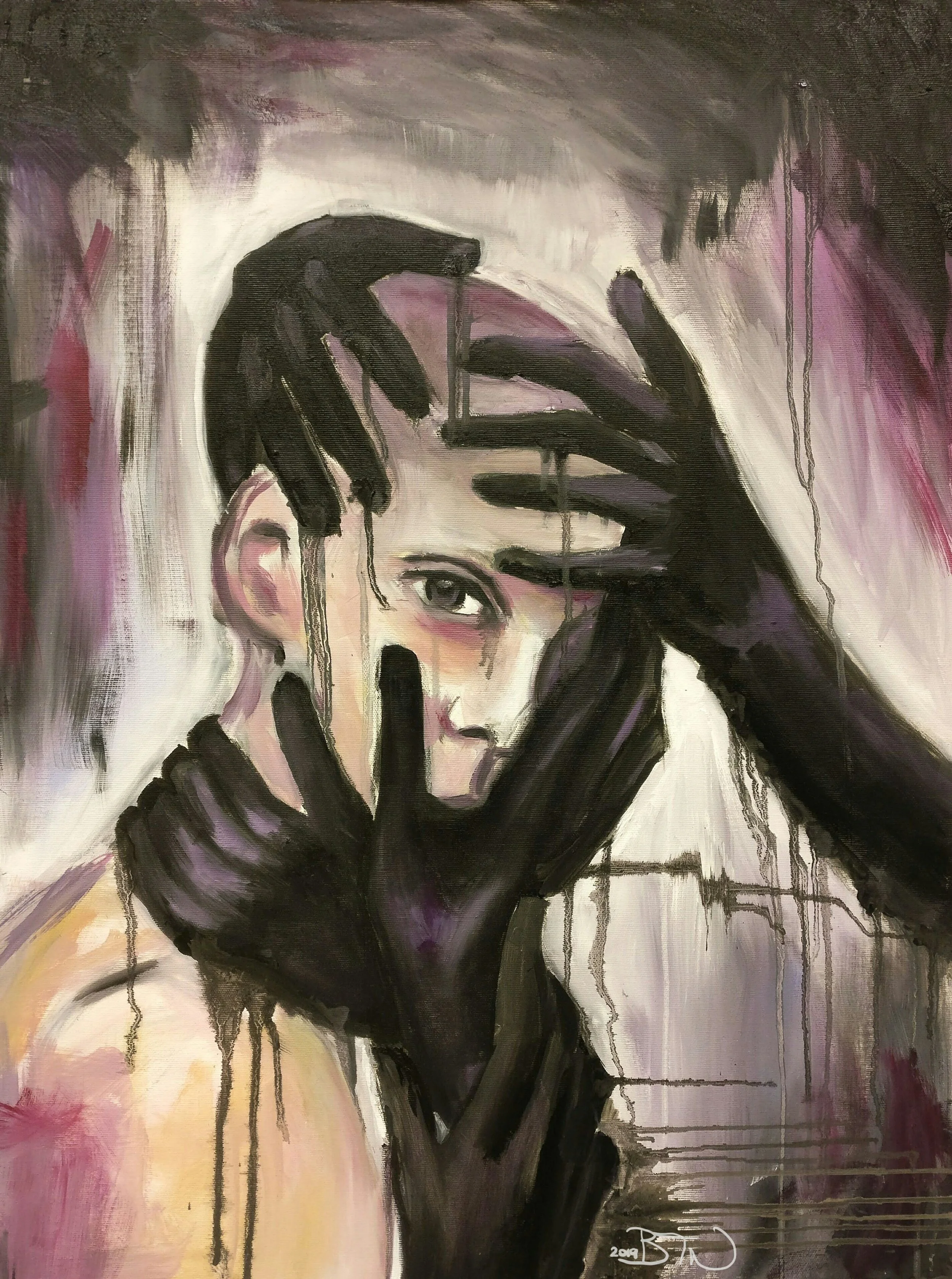    “Prison” [2019]   
Oil on canvas - 60×80cm
  
420€