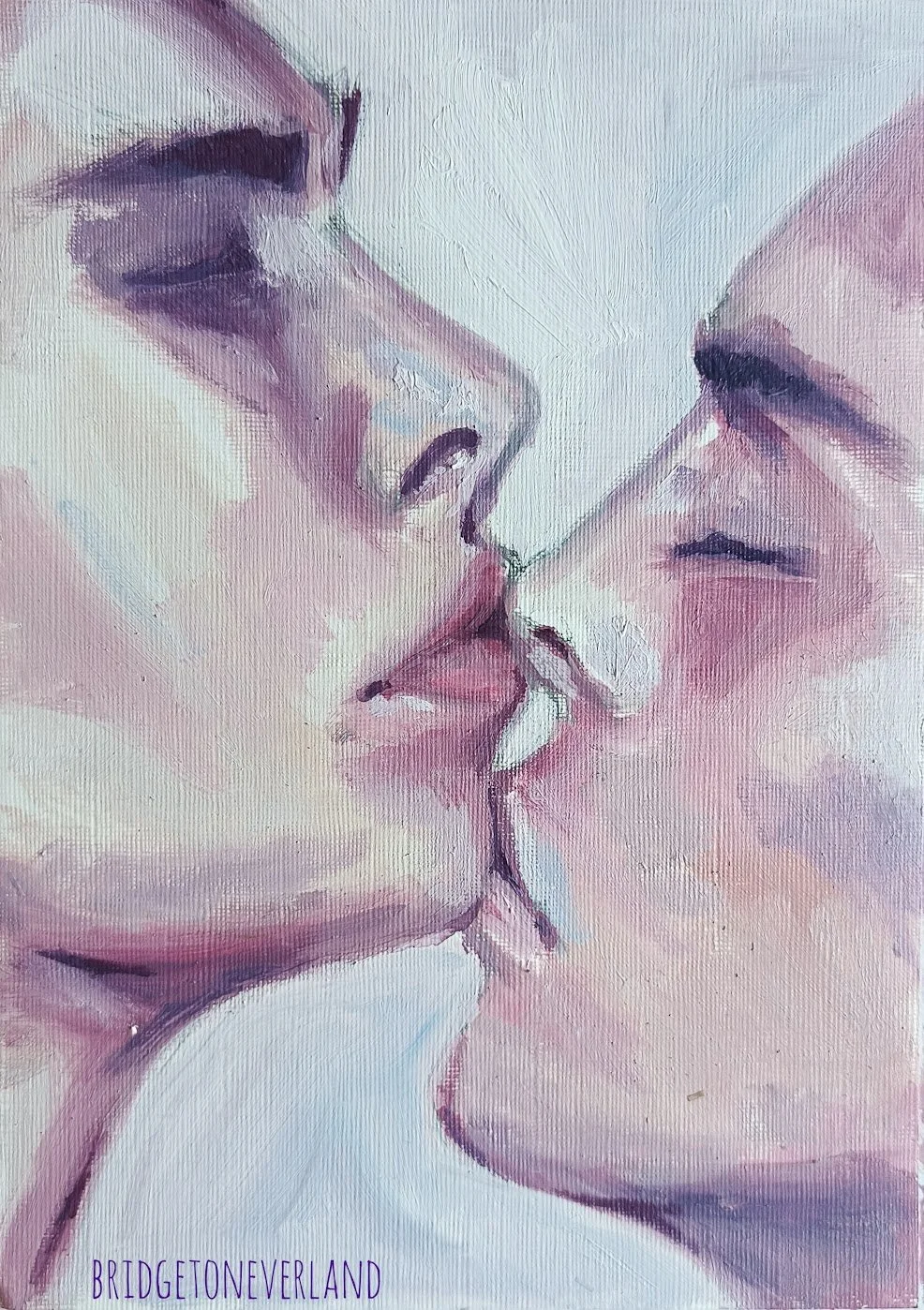    “Kiss” [2025]   
Oil on canvas - 18×25cm
  
129€