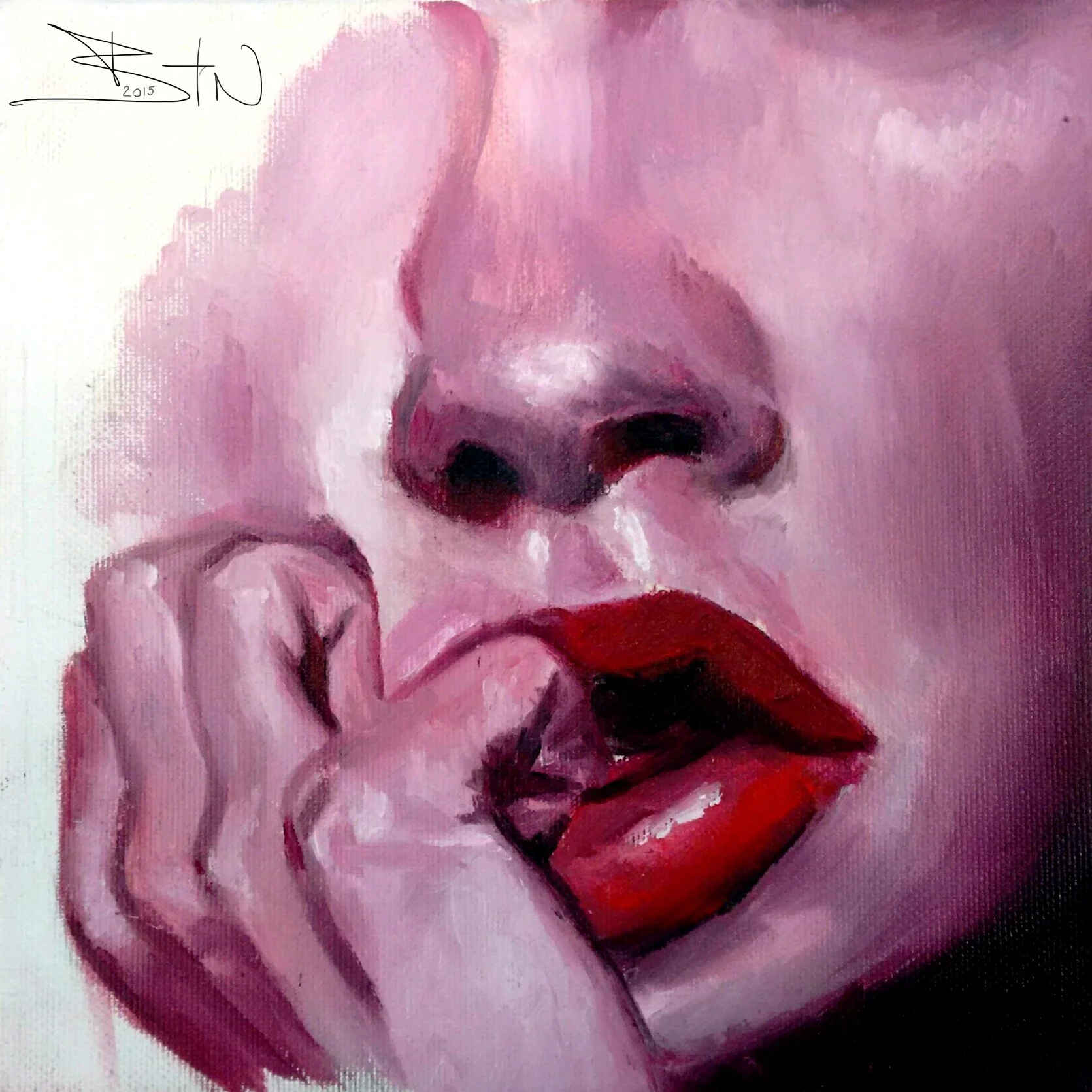    “Oil study” [2015]   
Oil on canvas - 20×20cm
  
120€