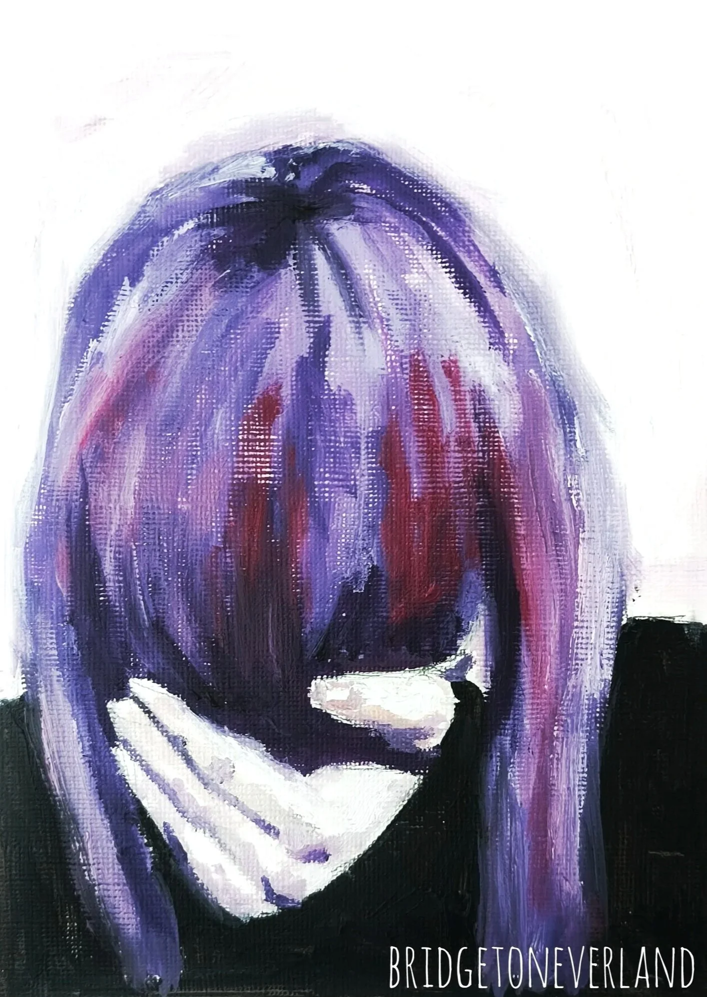    “Shame” [2025]   
Oil on paper - 12×18cm
  
45€