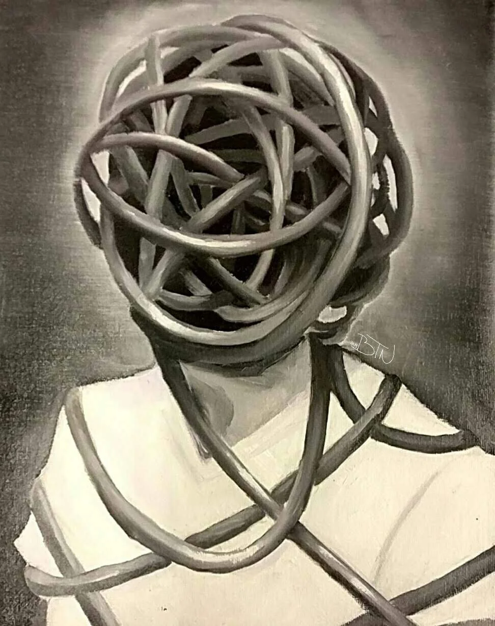    “Wired” [2019]   
Oil on canvasboard - 24×30cm
  
135€