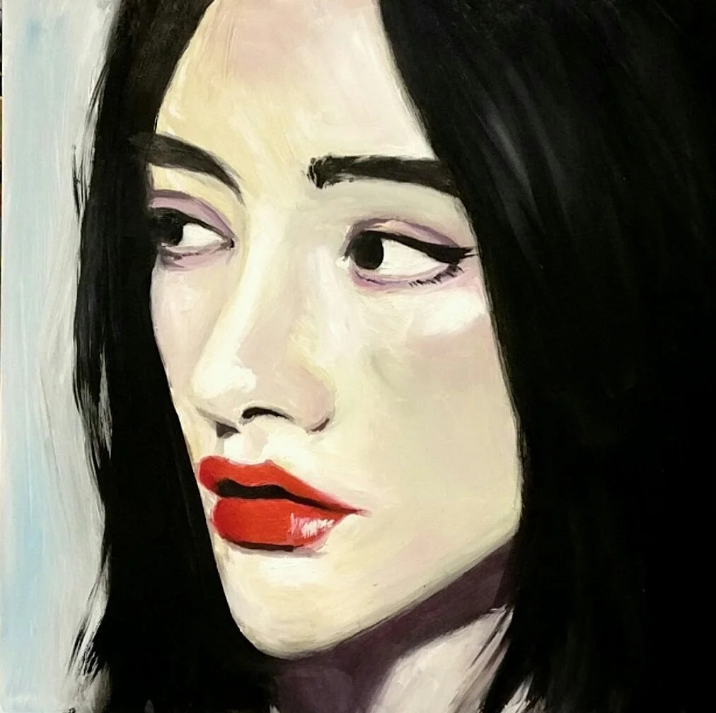    “Portrait study” [2018]   
Oil on dibond - 50×50cm
  
298€