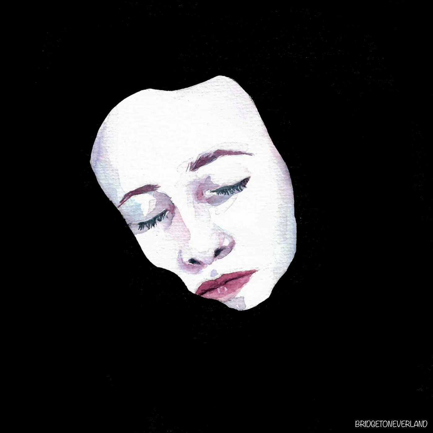    ”Hide and seek 2/4” [2020]   
Watercolour on paper - 15×23cm
 
57€