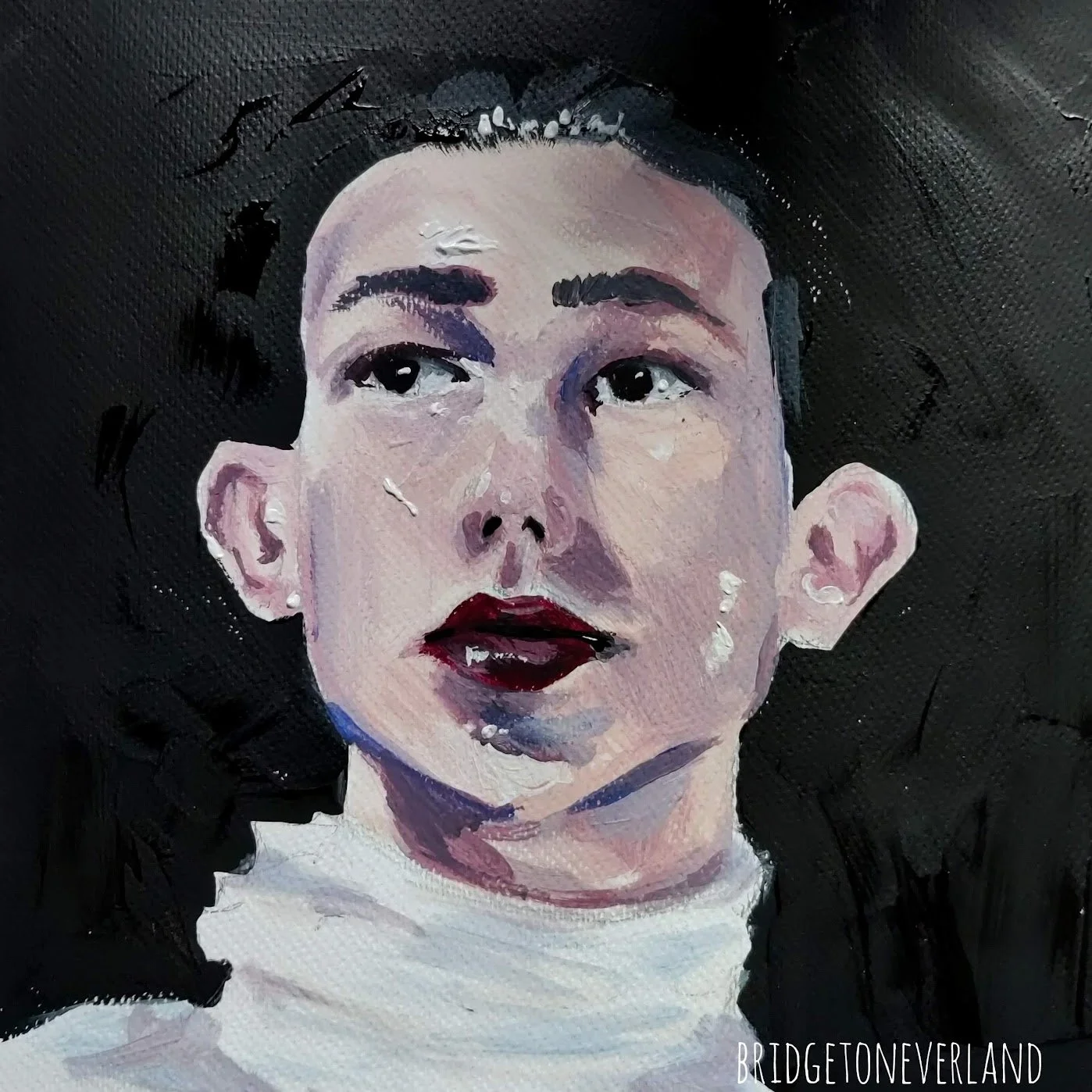    ”Oil practise” [2020]   
Oil on paper - 20×20cm
 
60€