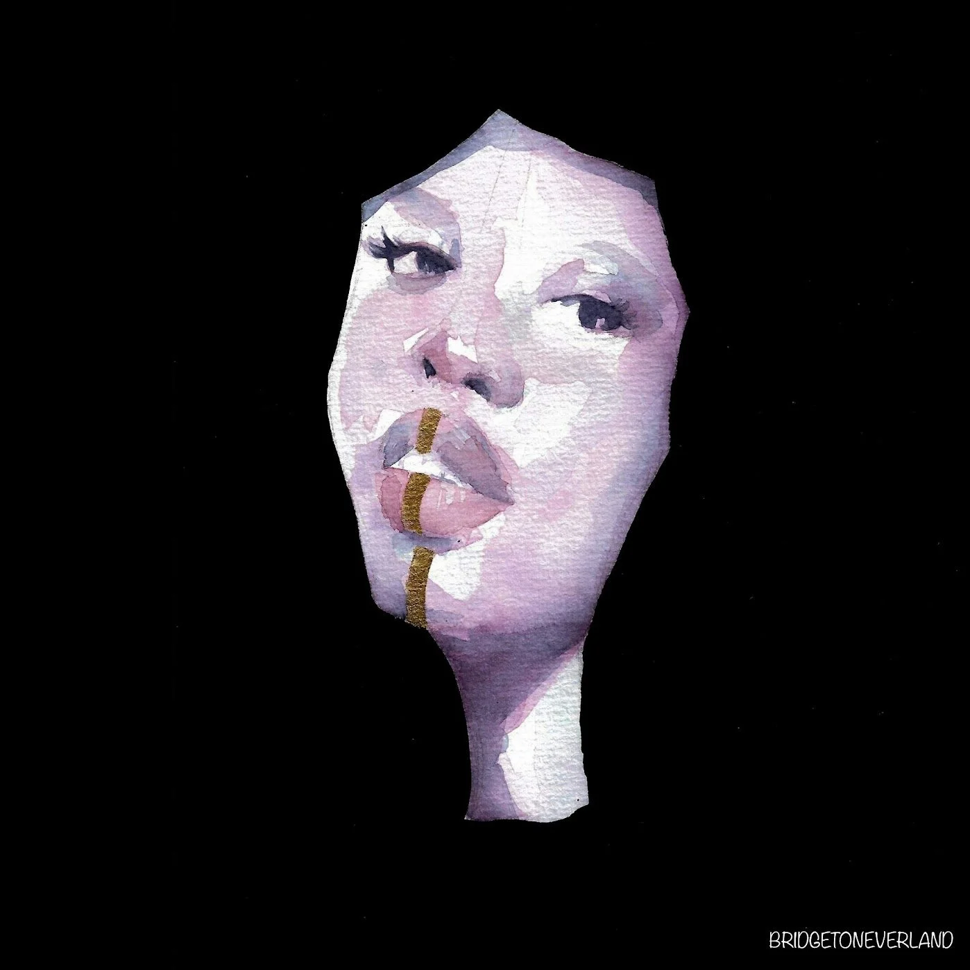    ”Hide and seek 1/4” [2020]   
Watercolour on paper - 15×23cm
 
57€
