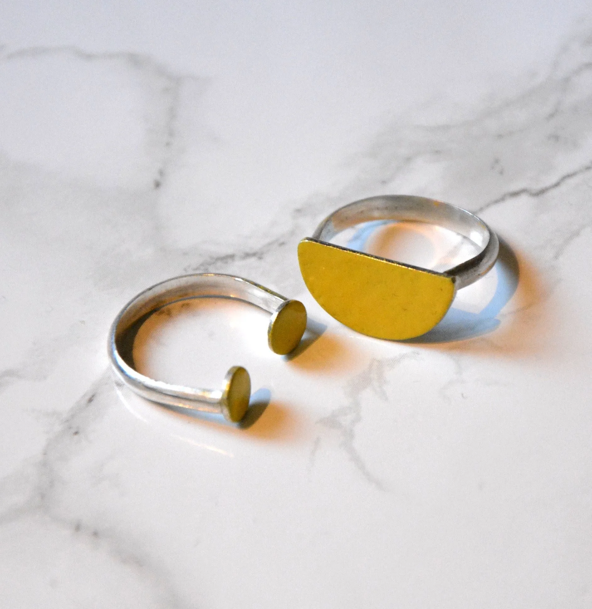    “Emoticon”    
Silver and cold emaille
  