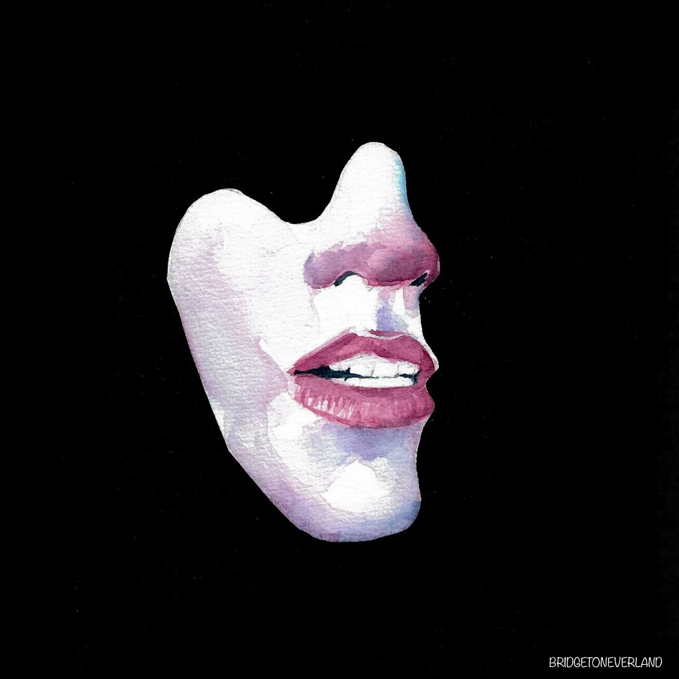    ”Hide and seek 3/4” [2020]   
Watercolour on paper - 15×23cm
 
57€
