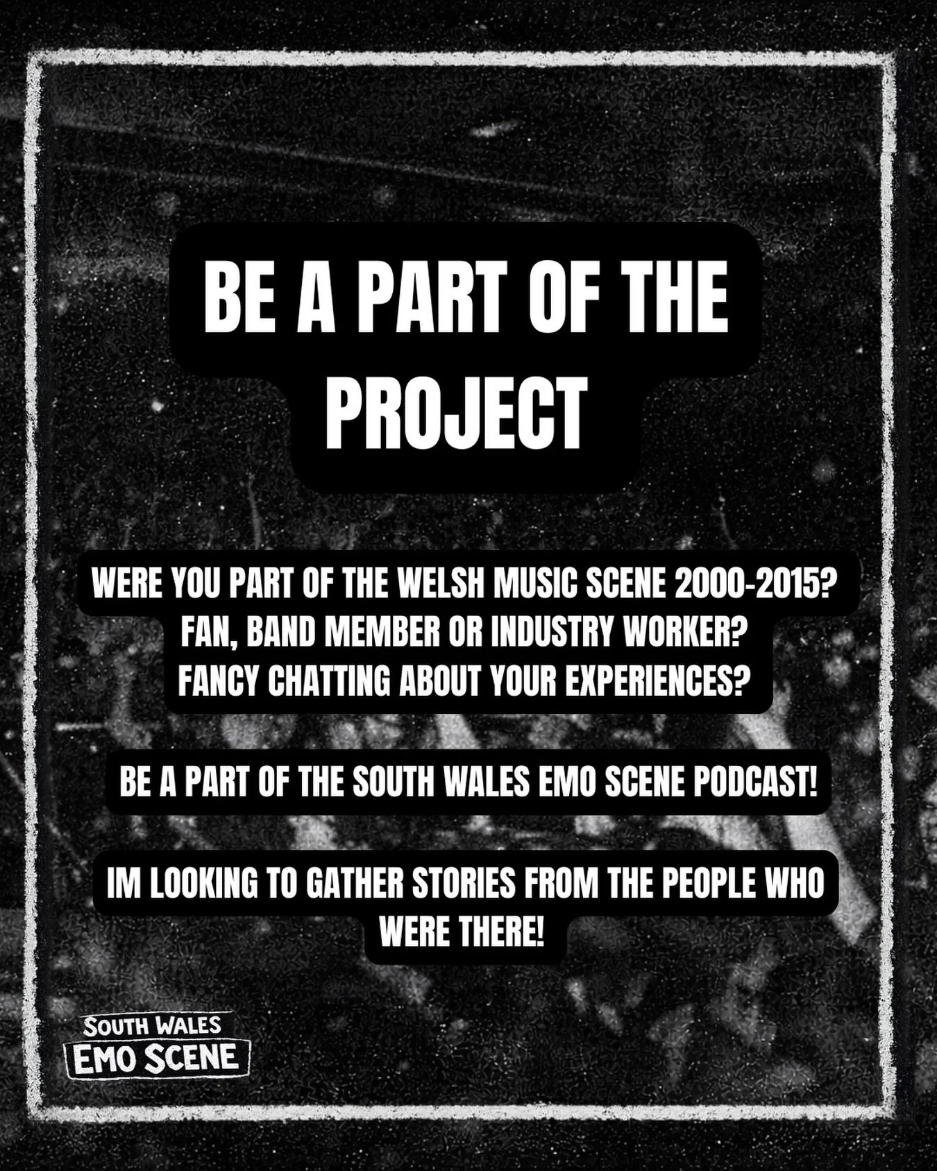 I&rsquo;d love to get some interviews done over the summer! So if you&rsquo;re interested in chatting with me, please get in touch! 

The podcast is a community archive, it&rsquo;s not for commercial purposes, and there are no stories too big or too 