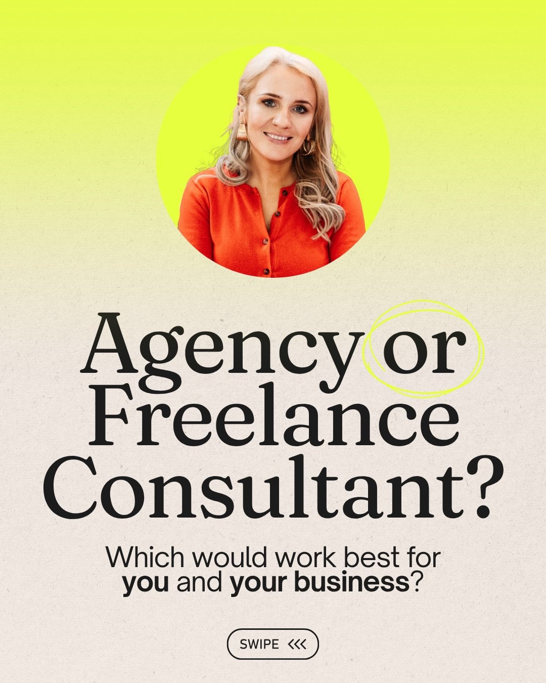 I&rsquo;ll be honest, I have a bit of a bias on this one 👀

I&rsquo;ve worked with some of the best agencies in the world, still do in fact.

But even in the great ones, people move on, teams change, life happens.

Are there benefits of choosing age