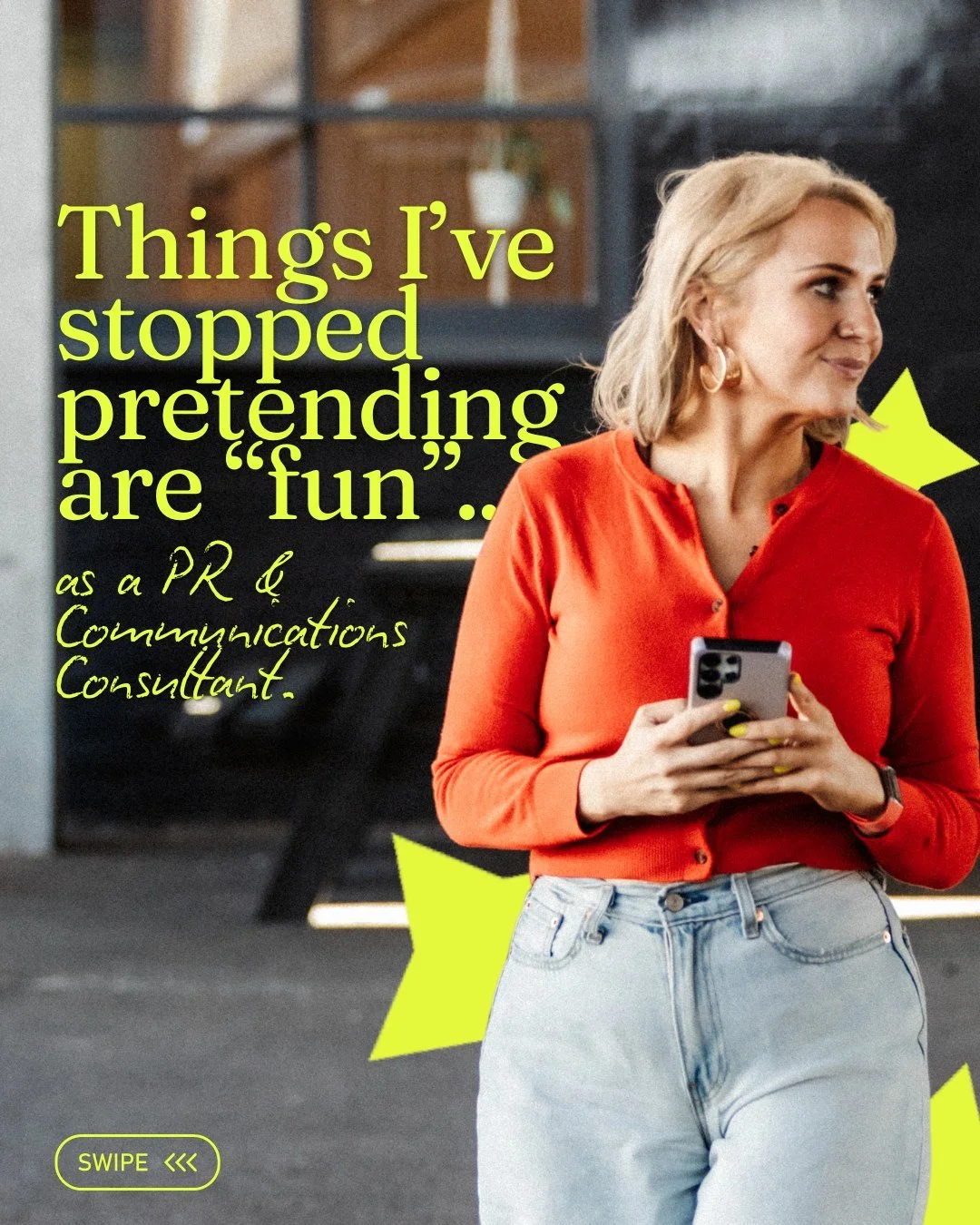 There are a few things in PR and comms that we&rsquo;re all supposed to say are &ldquo;fun&rdquo;, and I&rsquo;ve officially stopped pretending 🤷🏼&zwj;♀️

After 15 years in the industry, I think I&rsquo;ve earned the right to say it out loud!

Swip
