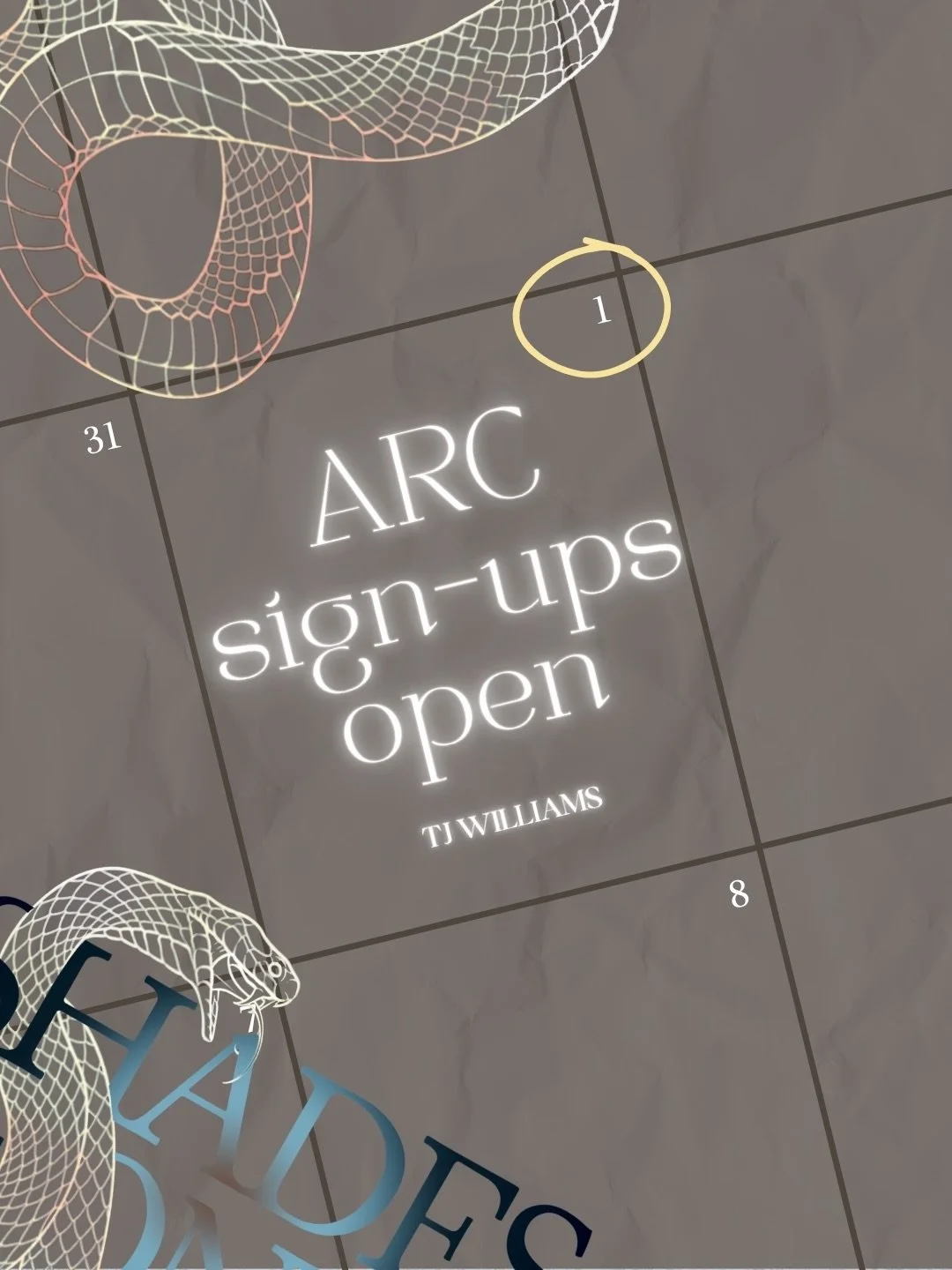 ARCs are now open for Shades of Onyx!!!

This sapphic, paranormal romance is inspired by the Medusa mythology, with a few ✨ fresh ✨ twists. 

Single POV, BIPOC leads, a fat Black FMC, a nonbinary love interest who doesn&rsquo;t switch 😈, and a bunch