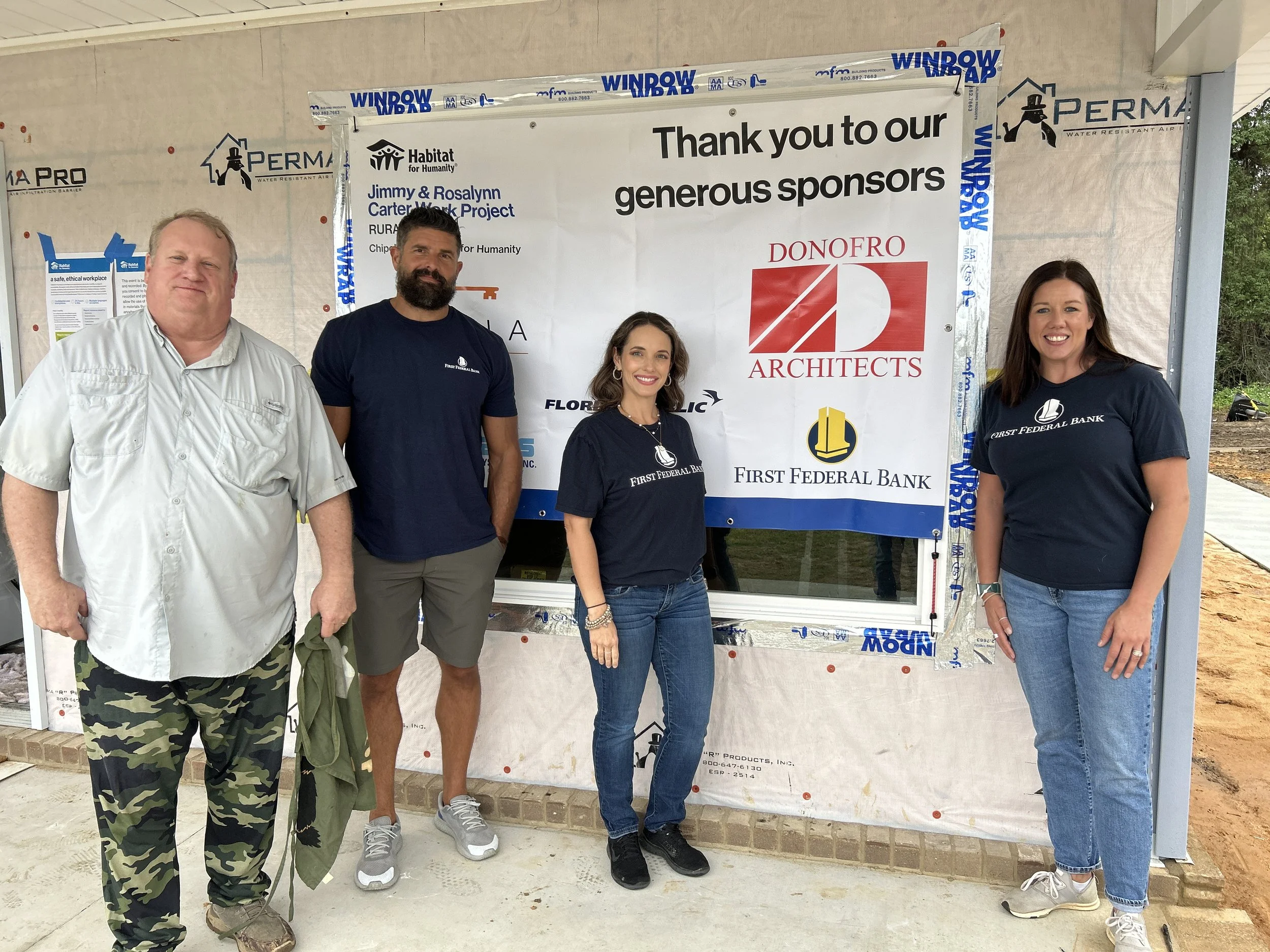 Chipola Area Habitat for Humanity joins 39th Jimmy &amp; Rosalynn Carter Work Project via new “Rural Rally” across America