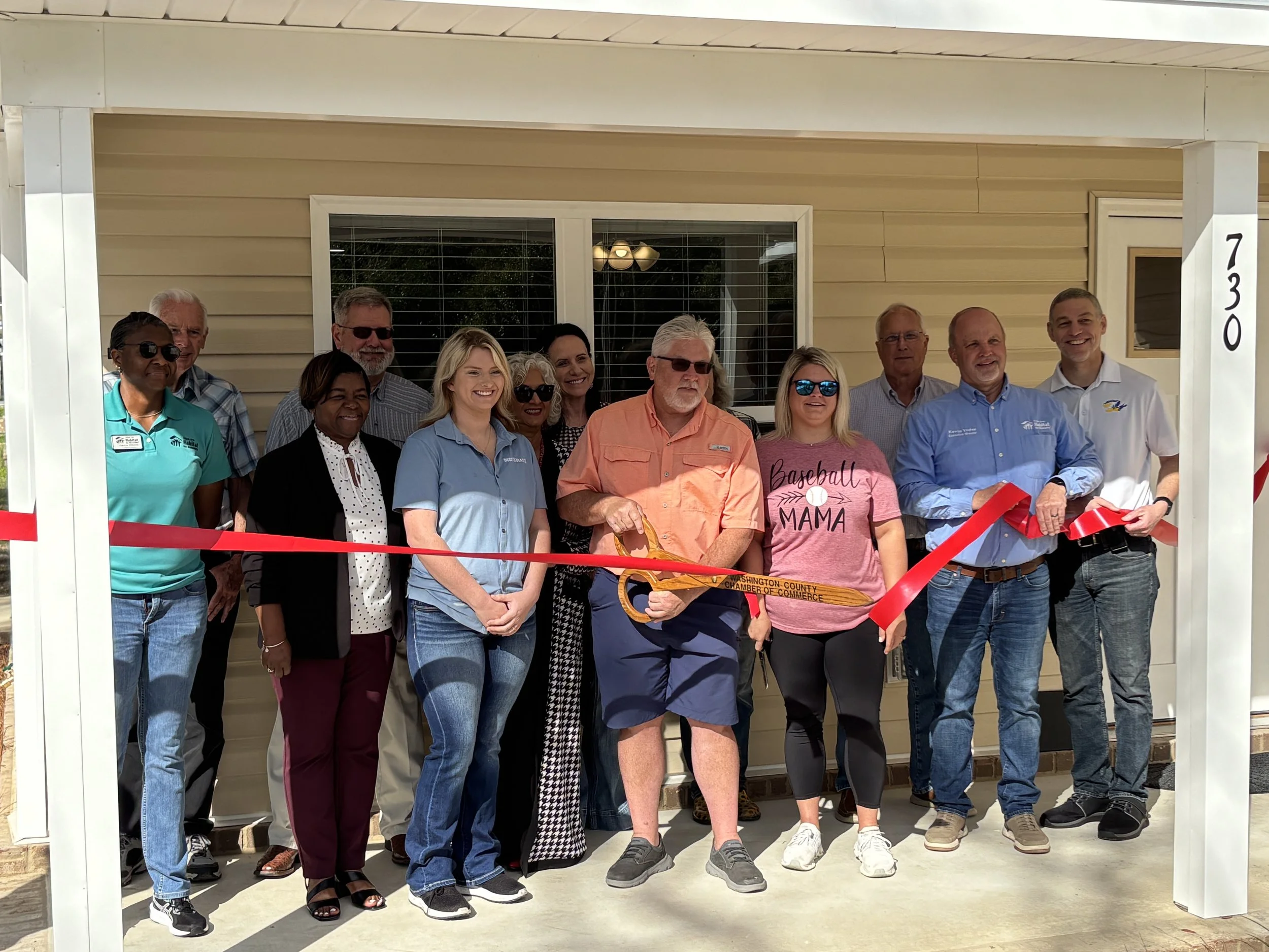 Chipola Area Habitat for Humanity Celebrates Home Sponsorship with Chipley Beef O'Brady's for House #109 in Chipley