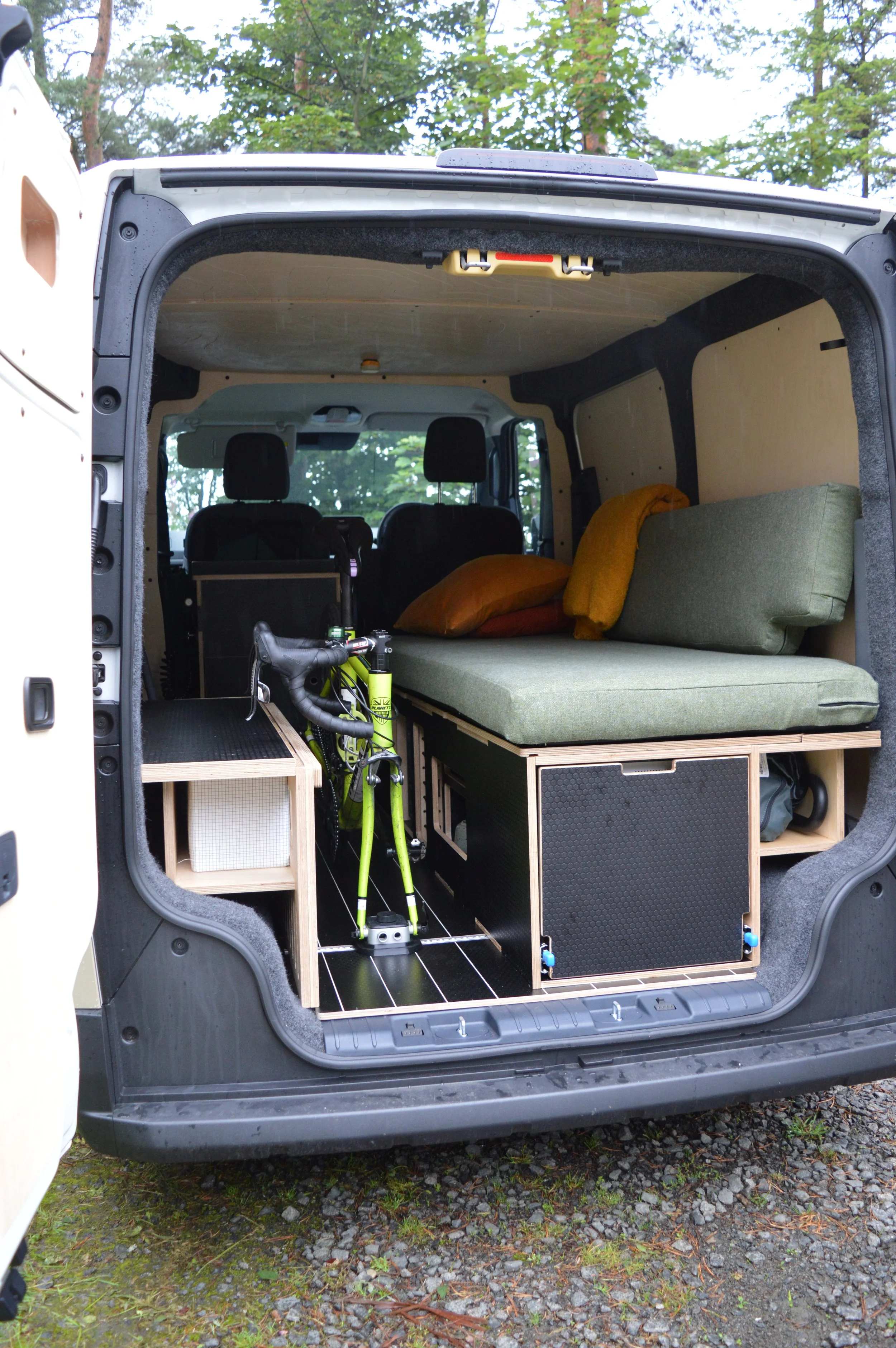 Winter EV Campervan Camping - Ohm Campers