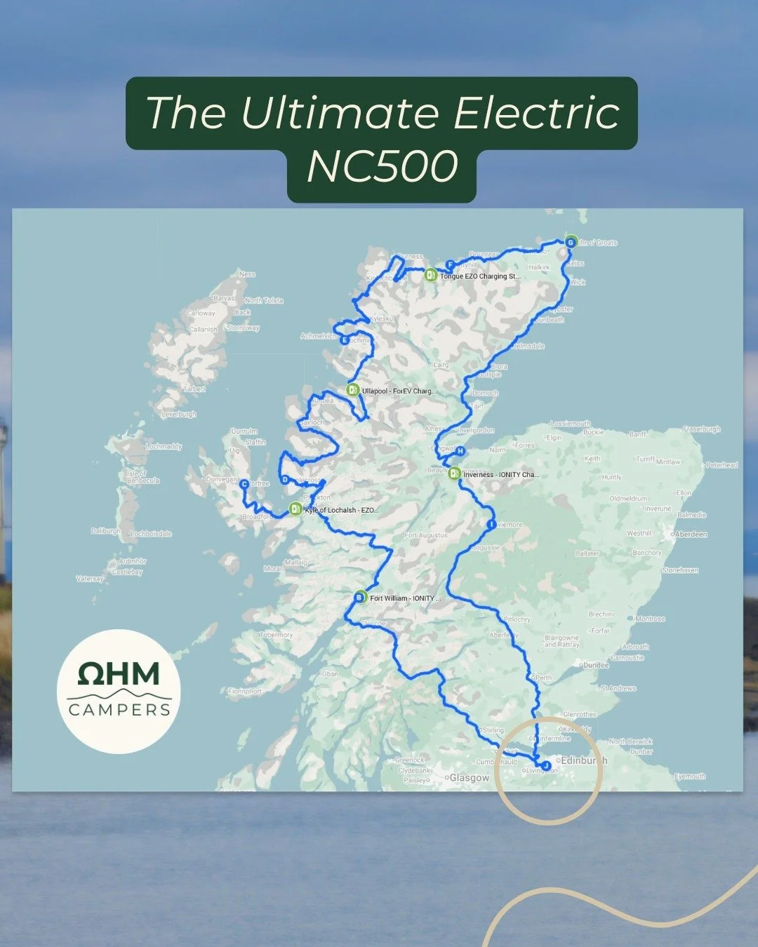 Think you can&rsquo;t do the North Coast 500 in an electric campervan? ⚡️󠁧󠁢󠁳󠁣󠁴󠁿

Not only is it possible, it&rsquo;s actually the best way to experience the Highlands. We&rsquo;ve spent years driving EVs in Scotland and we just published our ul