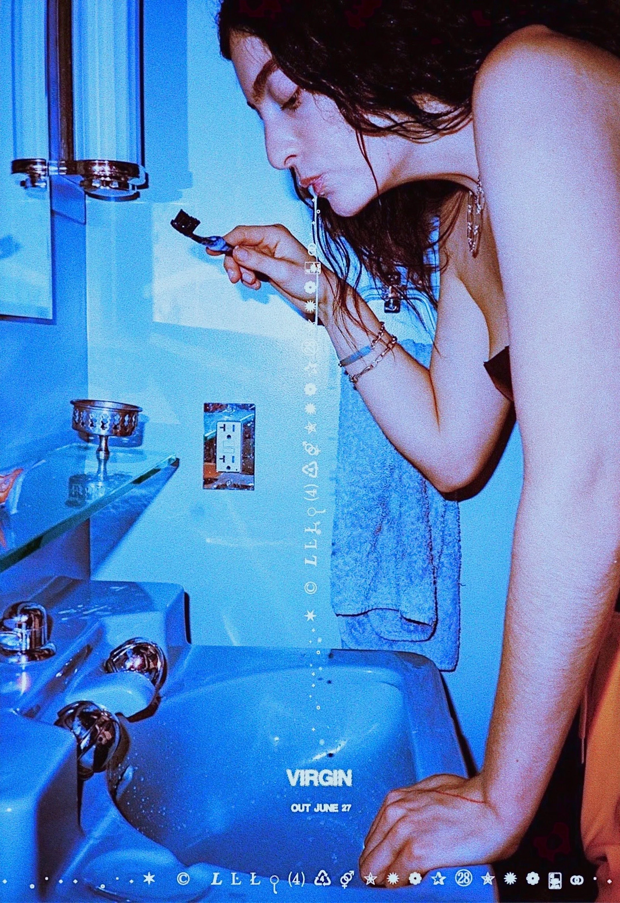 LORDE MYSTIC SPIT POSTER