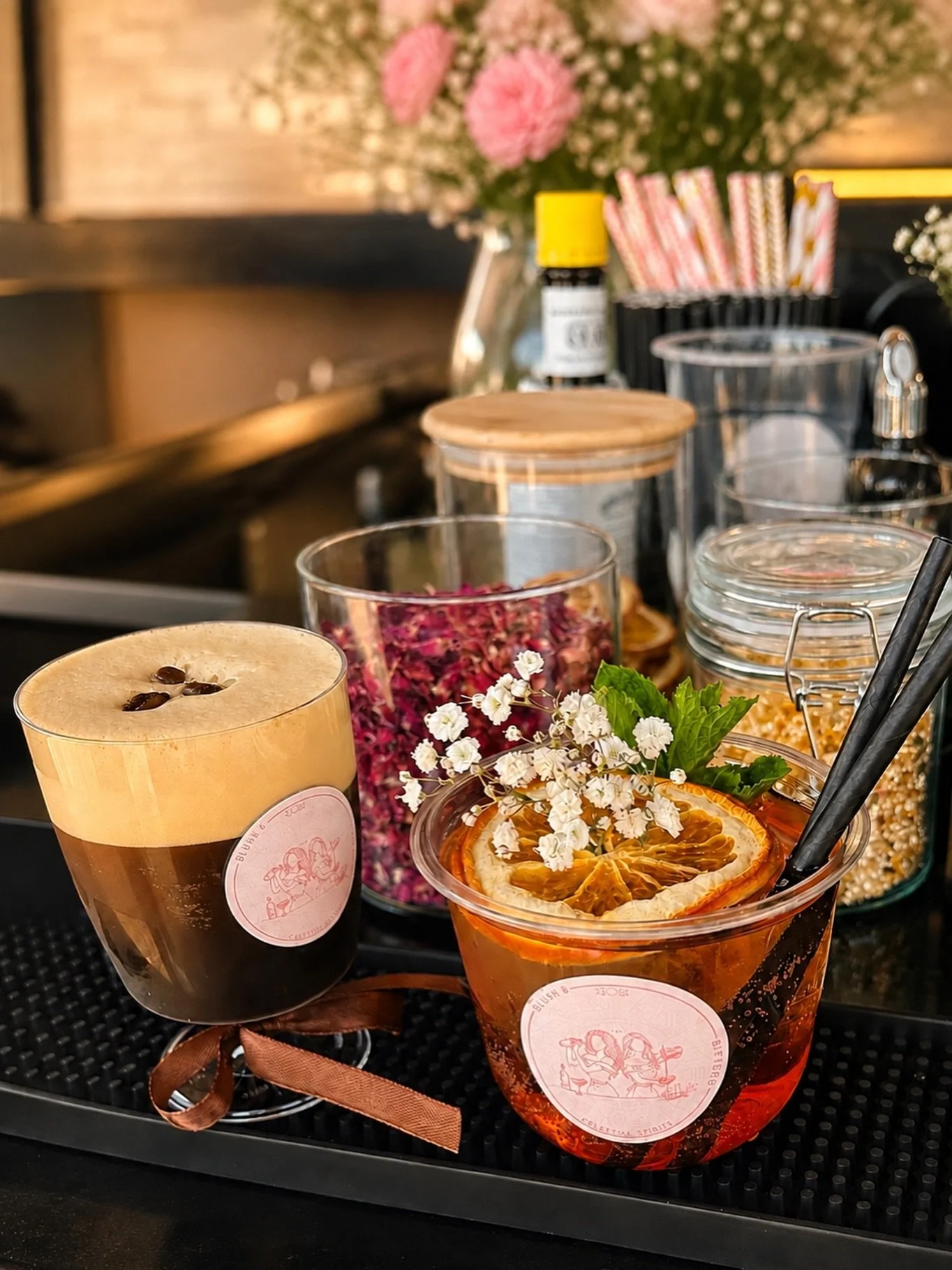Every detail matters. 🌸🩷

From the perfect pour to the finishing touches, we believe cocktails should look just as incredible as they taste.

Whether it&rsquo;s an espresso martini to start the evening or a beautifully garnished spritz to celebrate