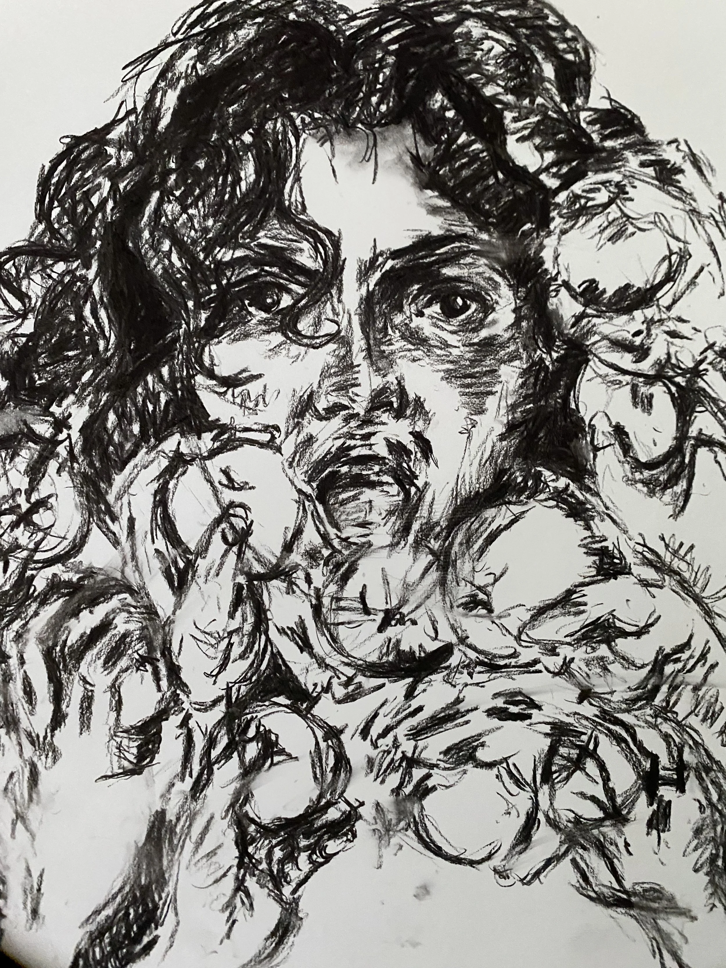 Apples (2024)
Charcoal on paper
