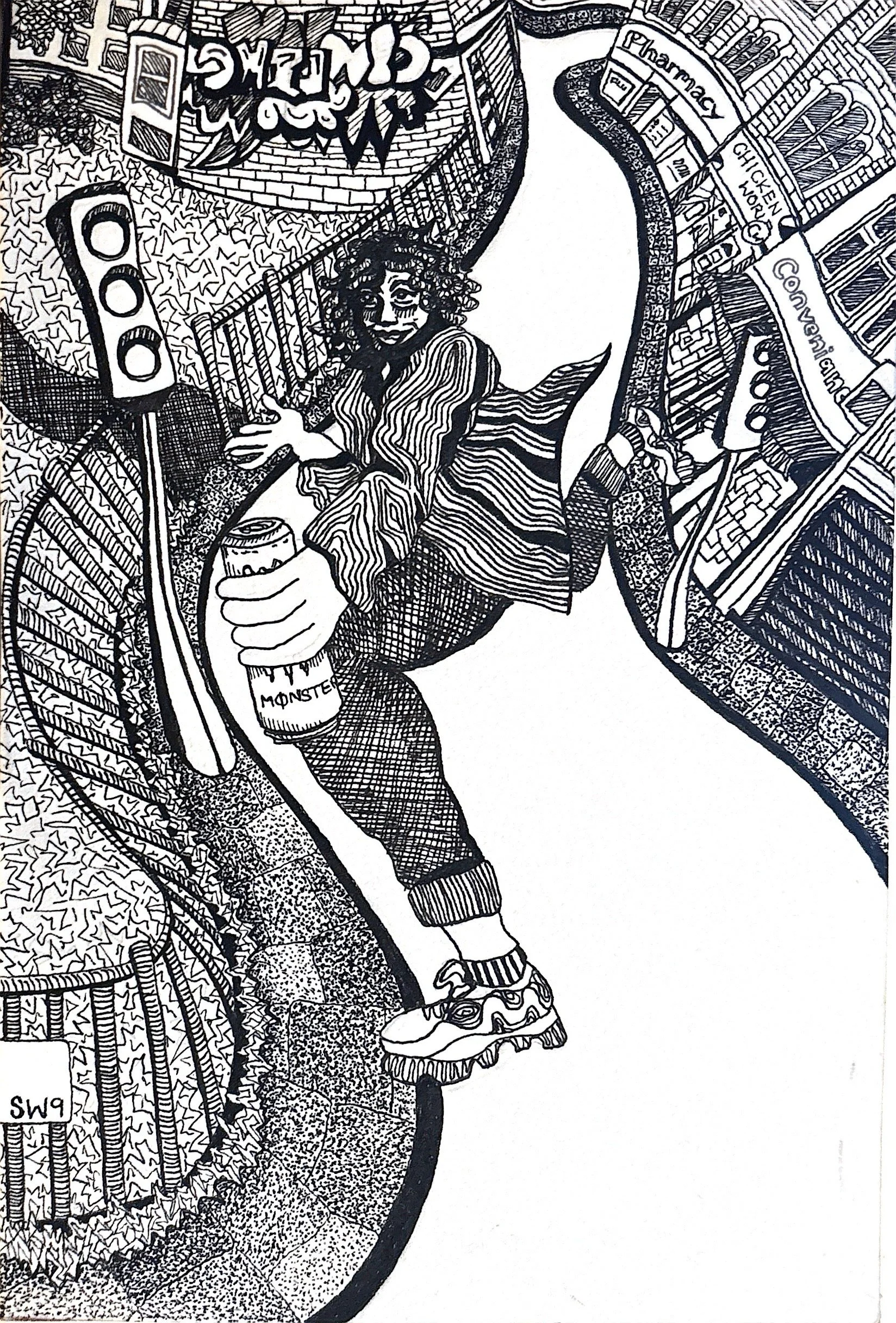 SW9 (2024)
Pen on paper