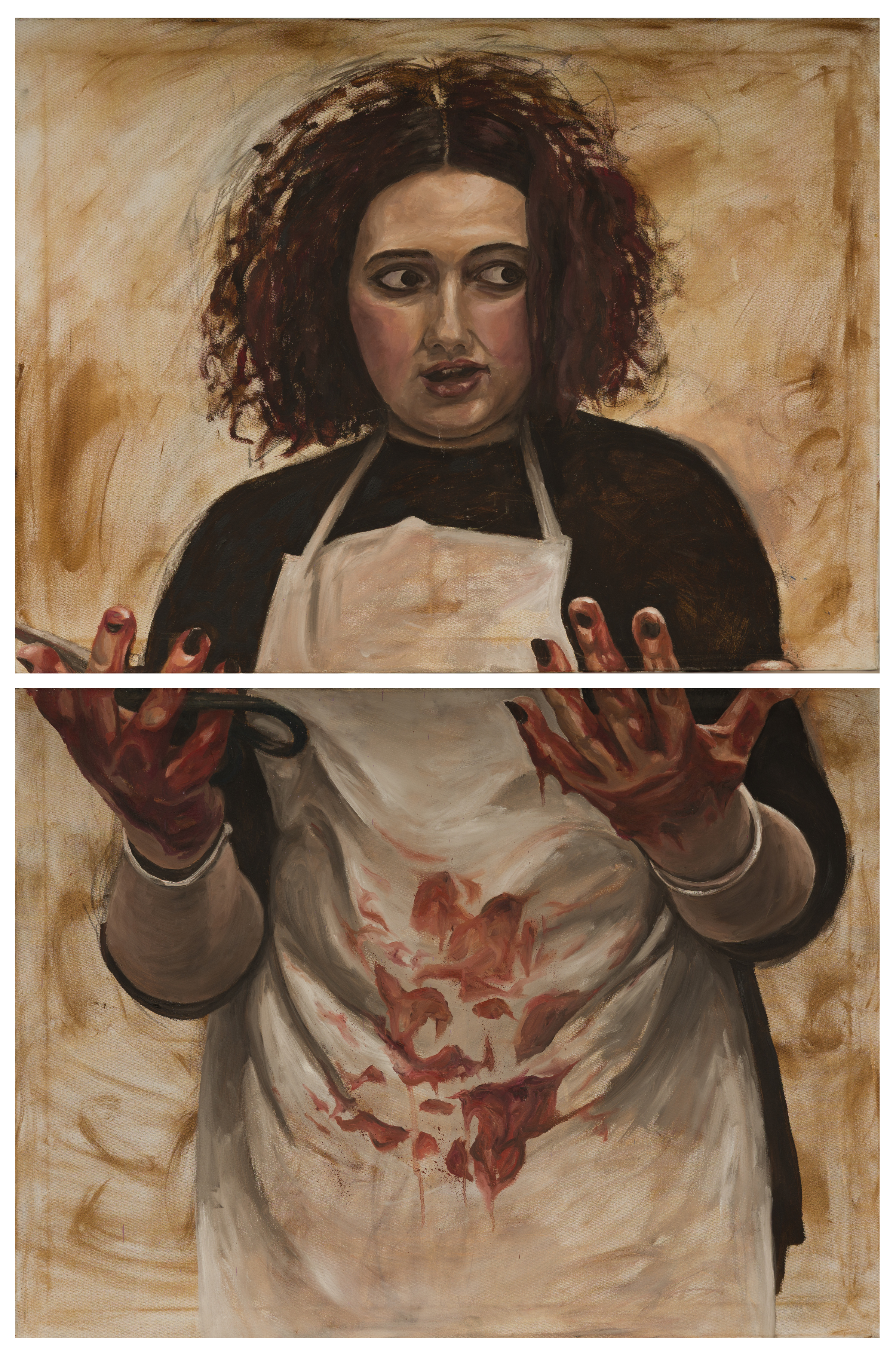Self Portrait as Lady Macbeth (2015)
Oil on canvas