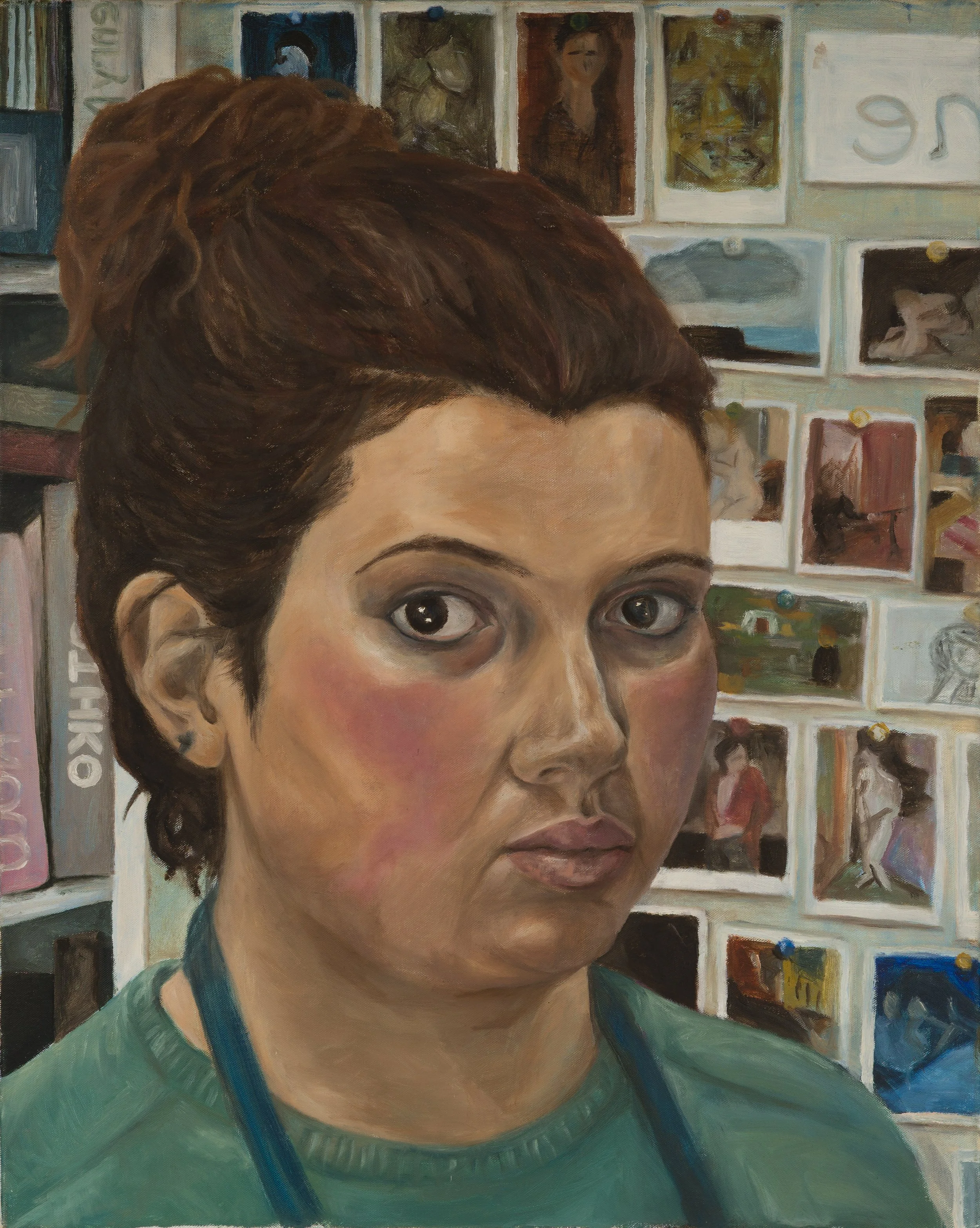 Self portrait (2014)
Oil on canvas