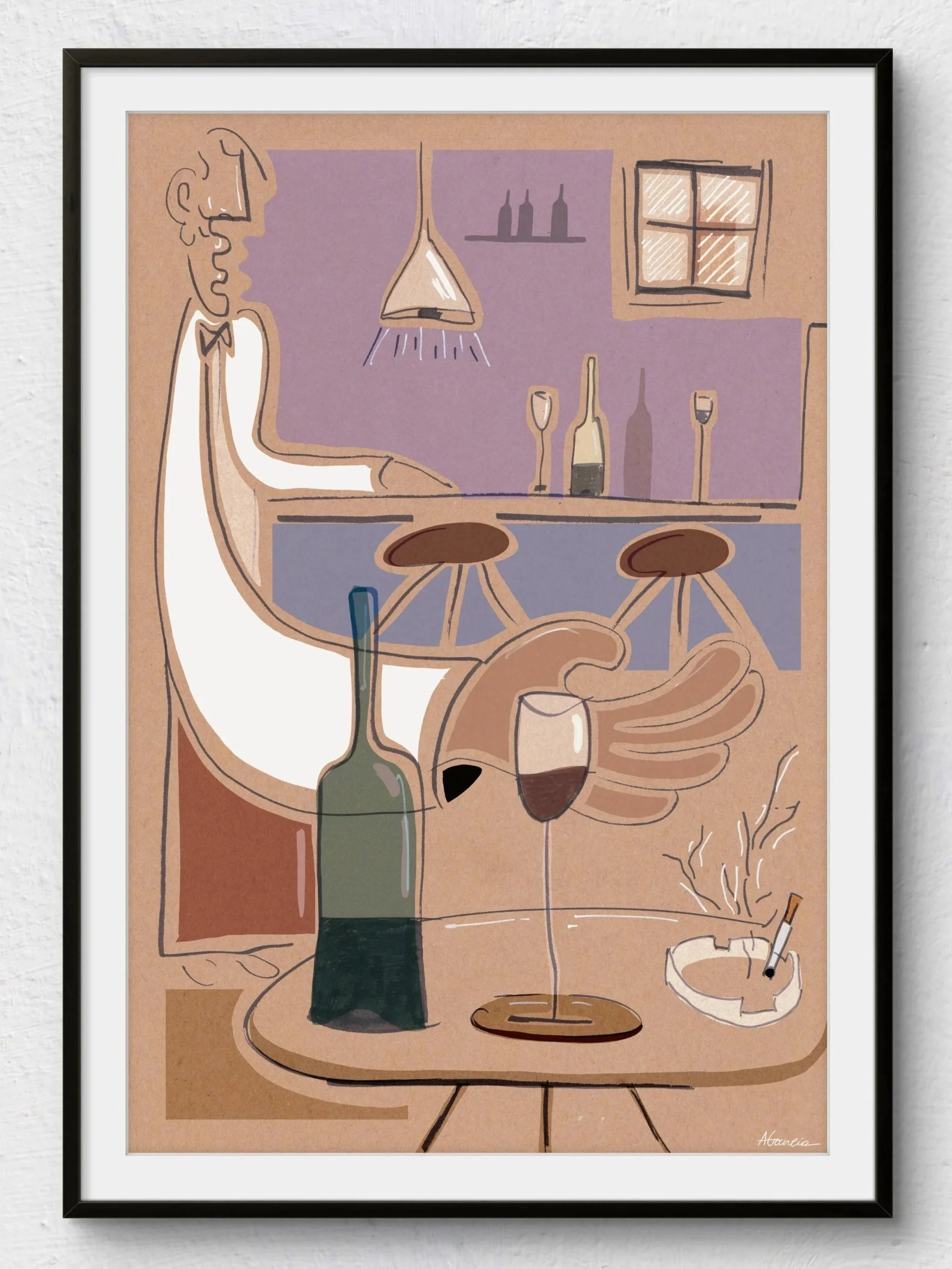 Waiter - Studio Limited Print