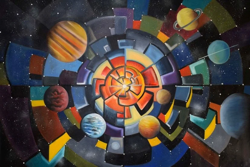 Universe / Oil on Canvas / 200 x 140 cm / 2020