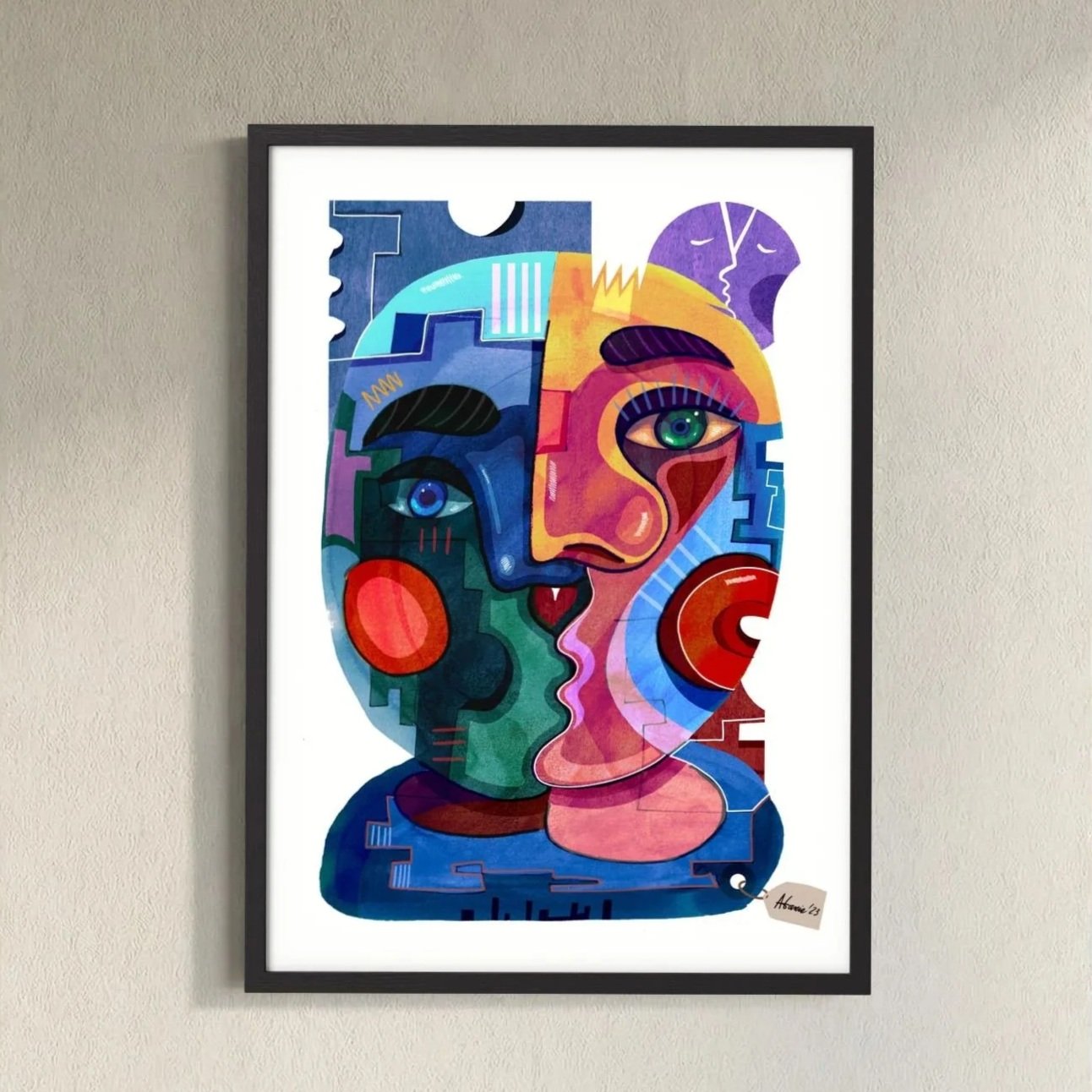 Face - Art Print