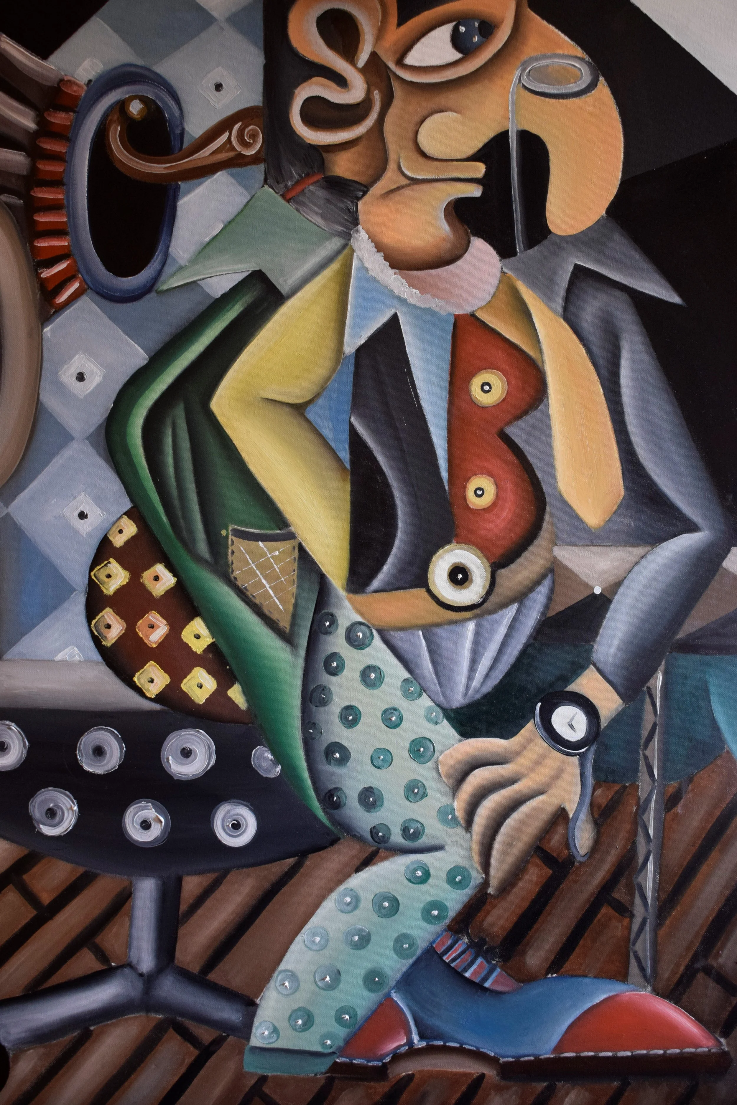 Worker / Oil on Canvas / 100 x 70 cm / 2019