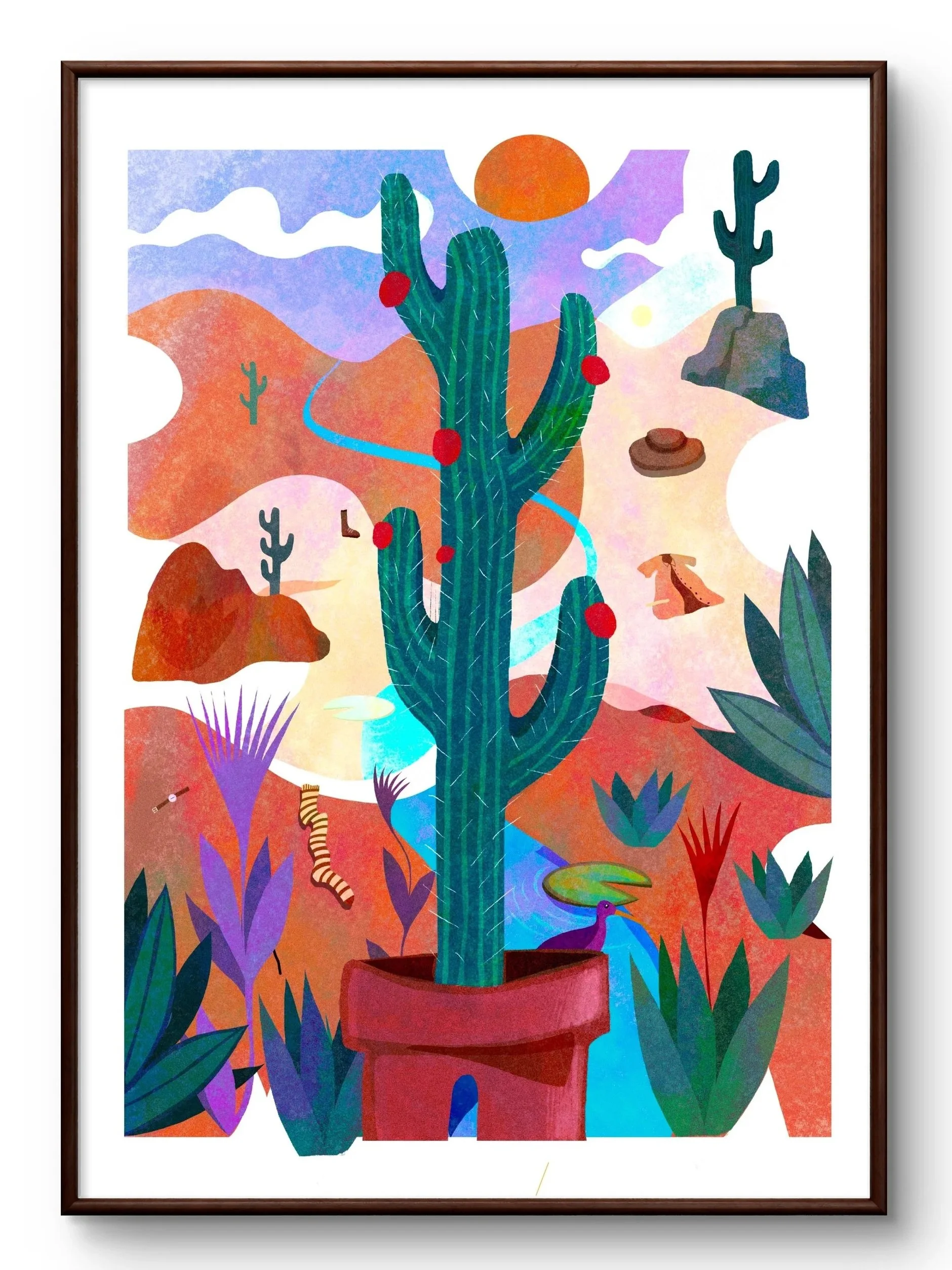 Lost in the Desert - Studio Limited Print