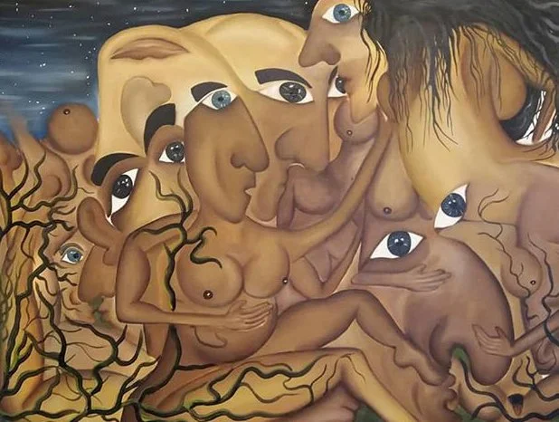 Orgy  / Oil on Canvas / 80 x 60 cm / 2018