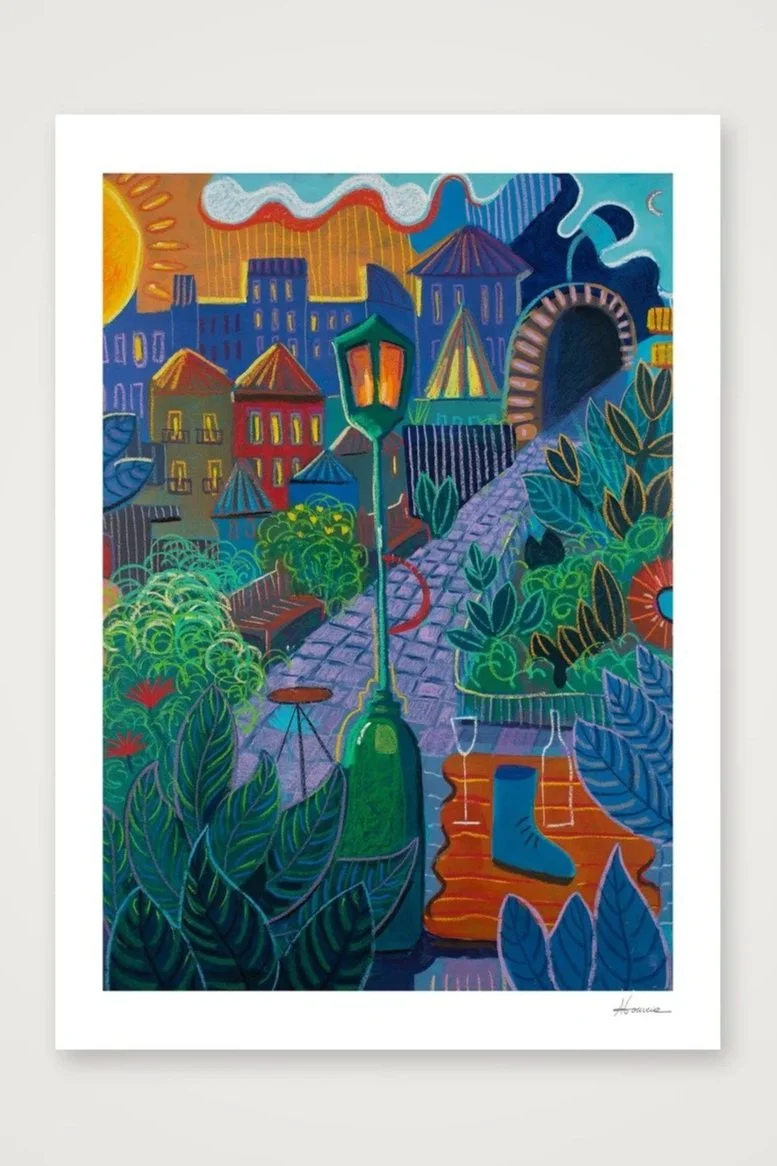 Down the Road - Fine Art Print