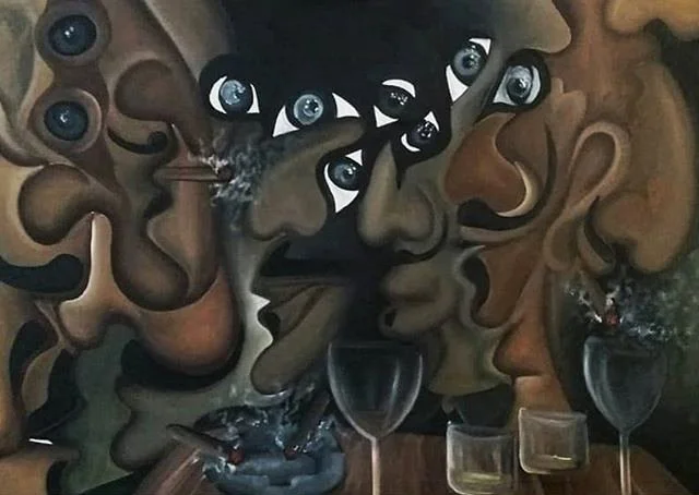Conspiracy / Oil on Canvas / 80 x 60 cm / 2018