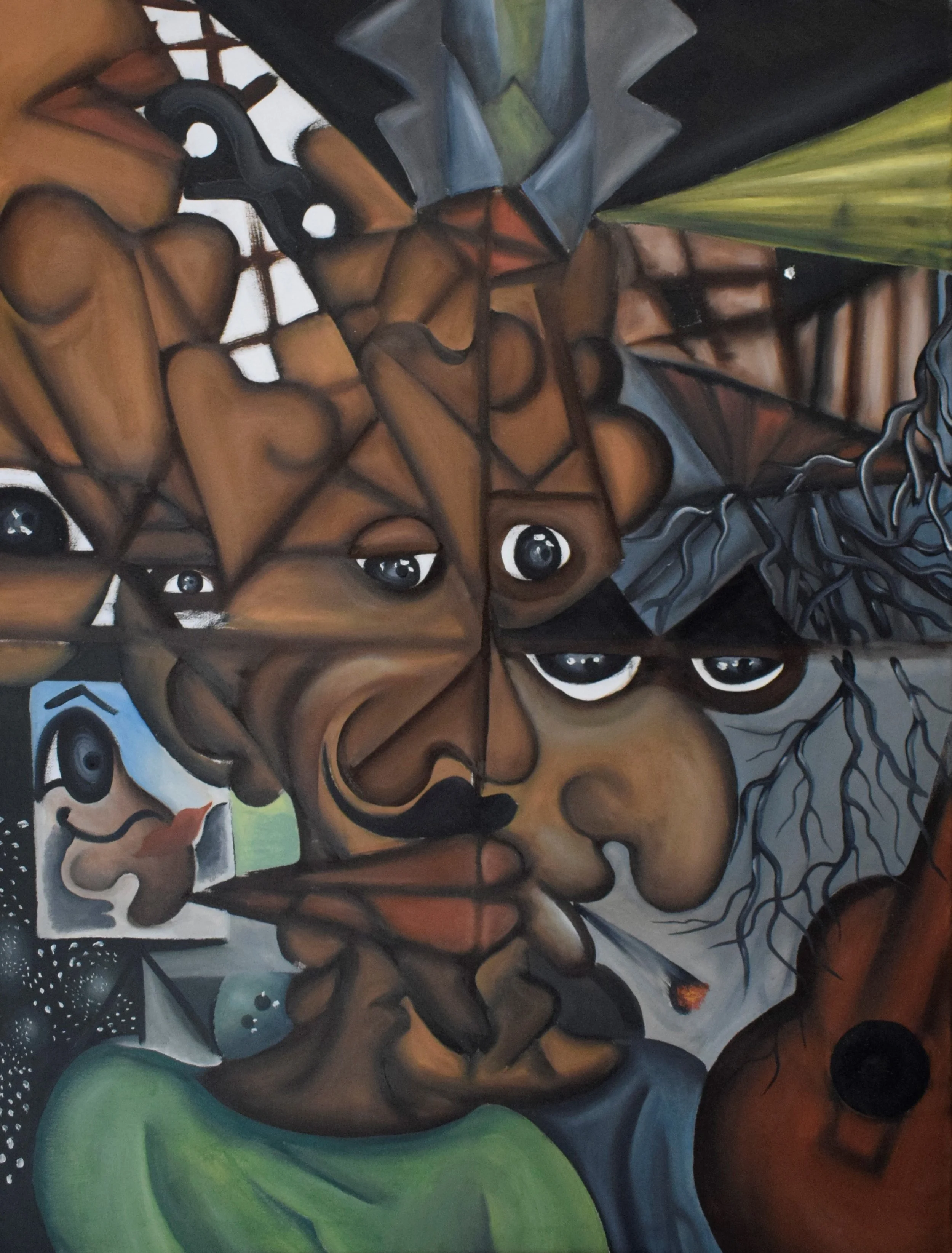 Personalities / Oil on Canvas / 80 x 60 cm / 2018